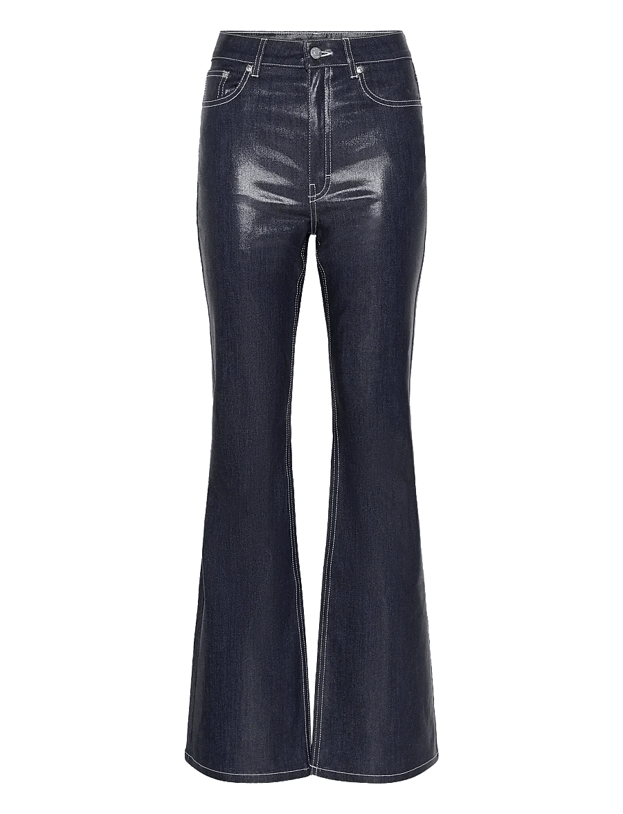 Gestuz - GZpiper HW flared jeans - schlaghosen - rinse wash denim - 1