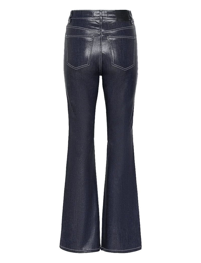 Gestuz - GZpiper HW flared jeans - flared jeans - rinse wash denim - 2