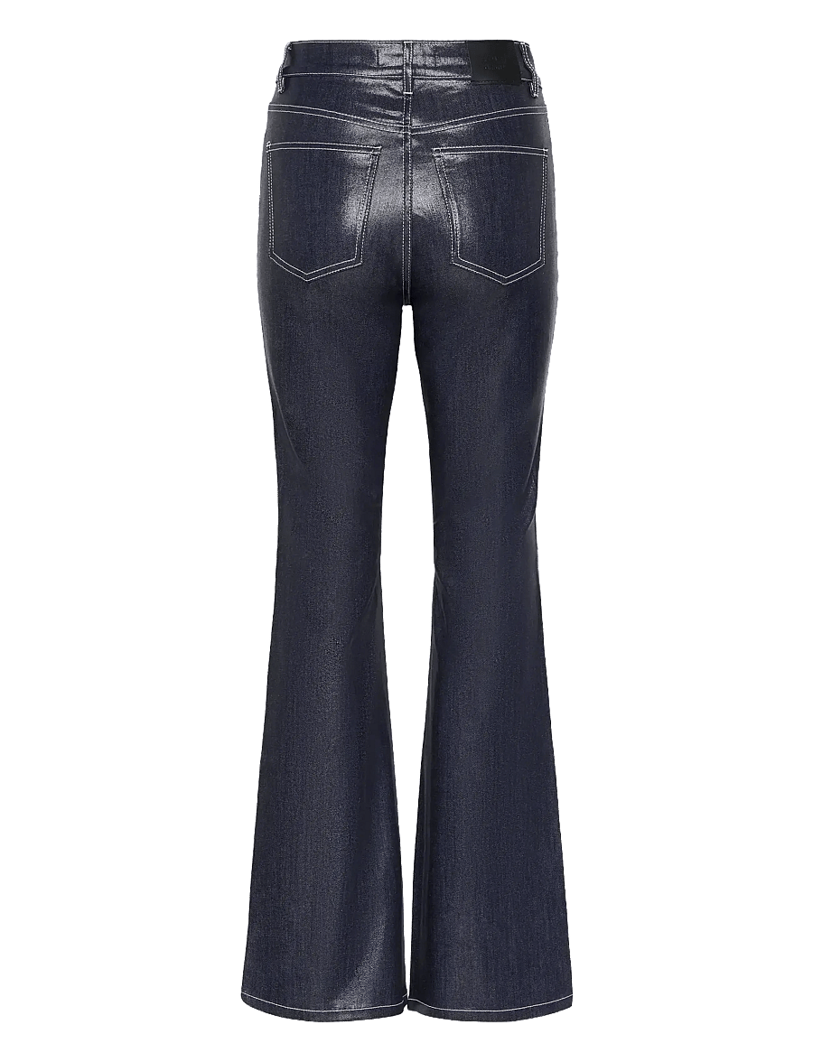 Gestuz - GZpiper HW flared jeans - schlaghosen - rinse wash denim - 2