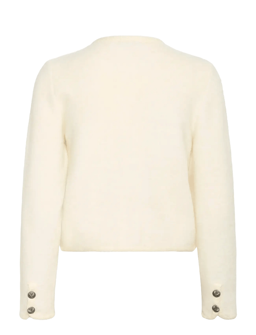 Gestuz - GZcurie cardigan - bouclé - egret - 2