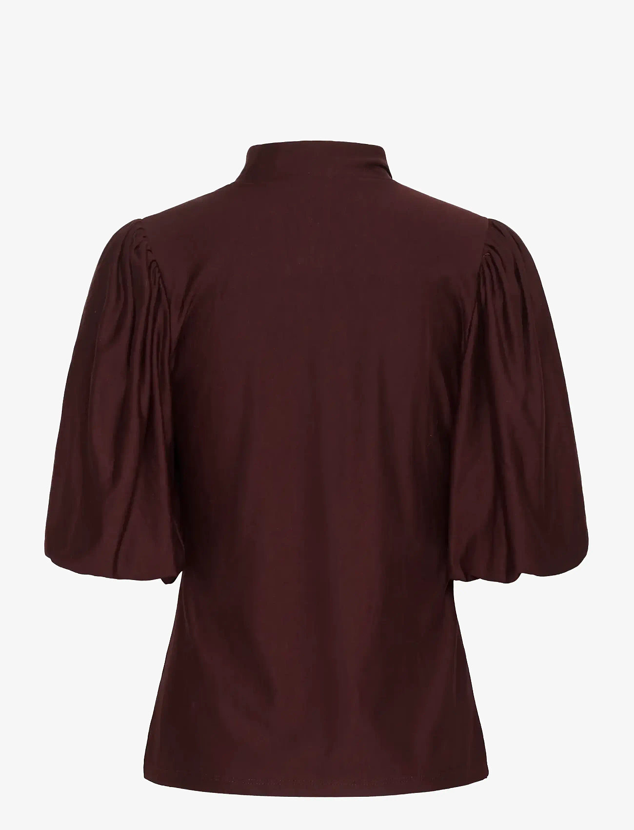 Gestuz - GZrifa button balloon top - kurzämlige blusen - aronia - 1