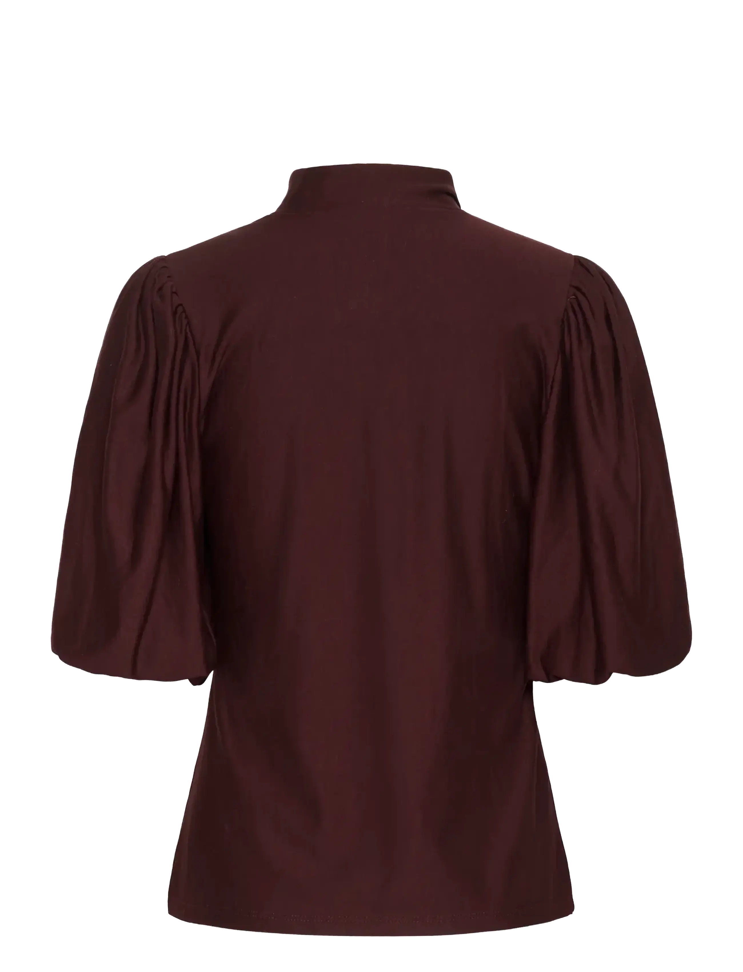 Gestuz - GZrifa button balloon top - kortærmede bluser - aronia - 2