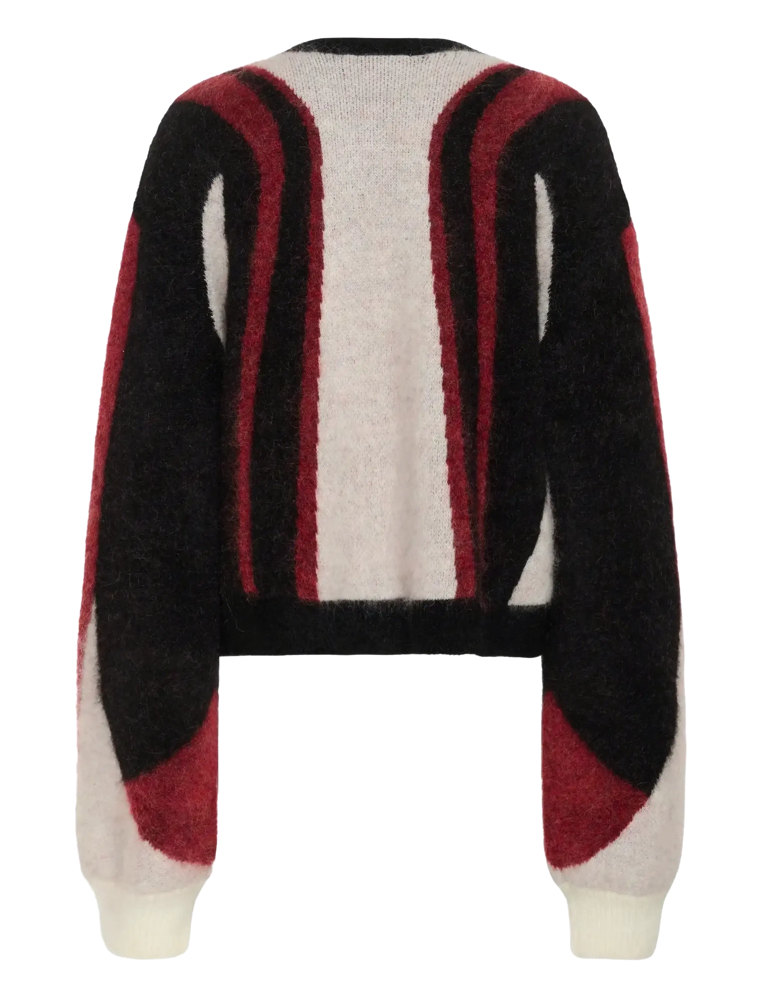 Gestuz - GZmafi cardigan - koftor - black/aronia multi - 1