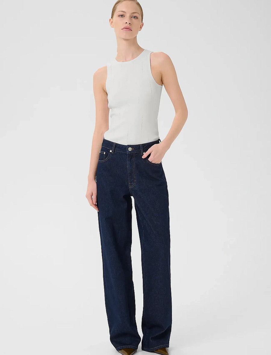 Gestuz - GZsaya top - Ärmellose tops - bright white - 3