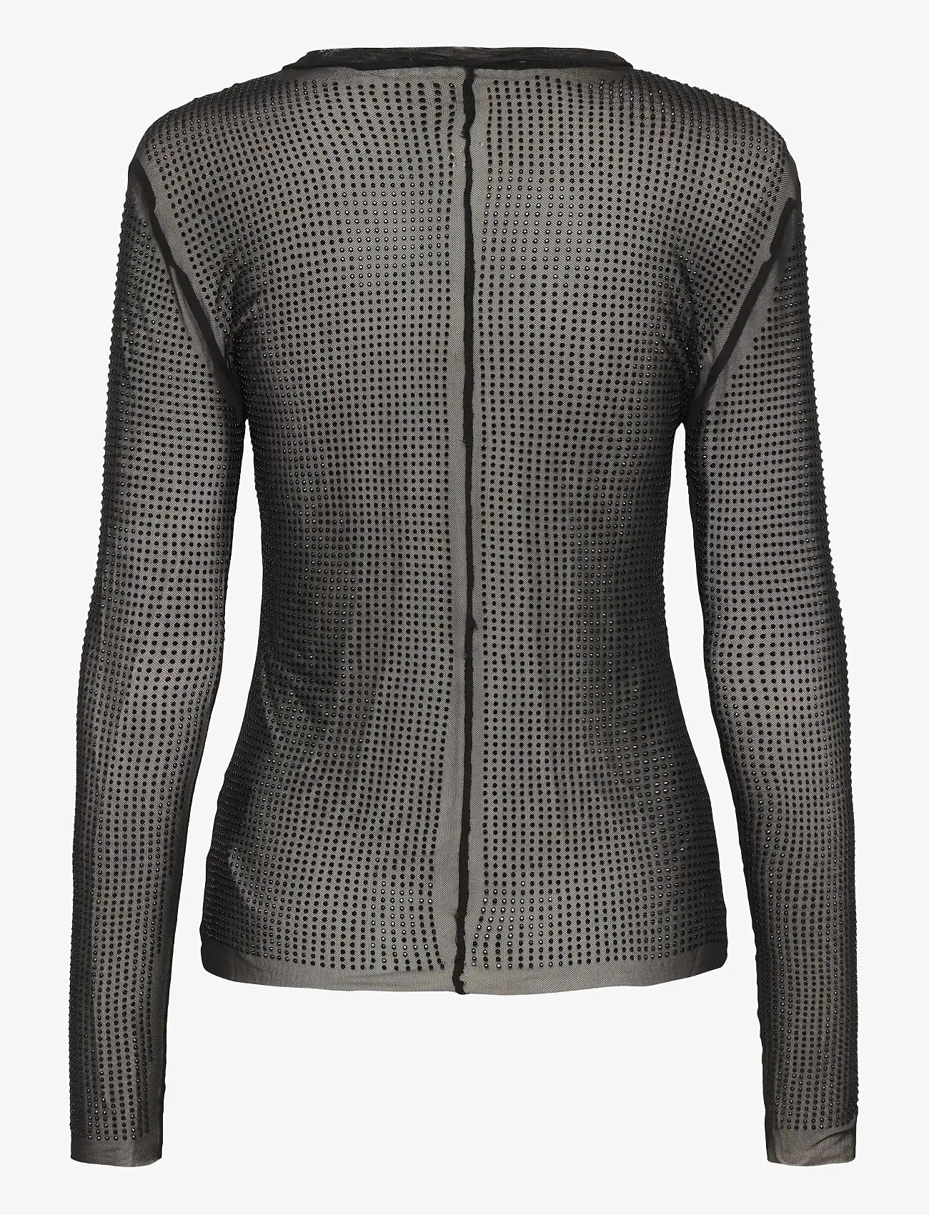 Gestuz - GZkareen top - langærmede toppe - black - 2