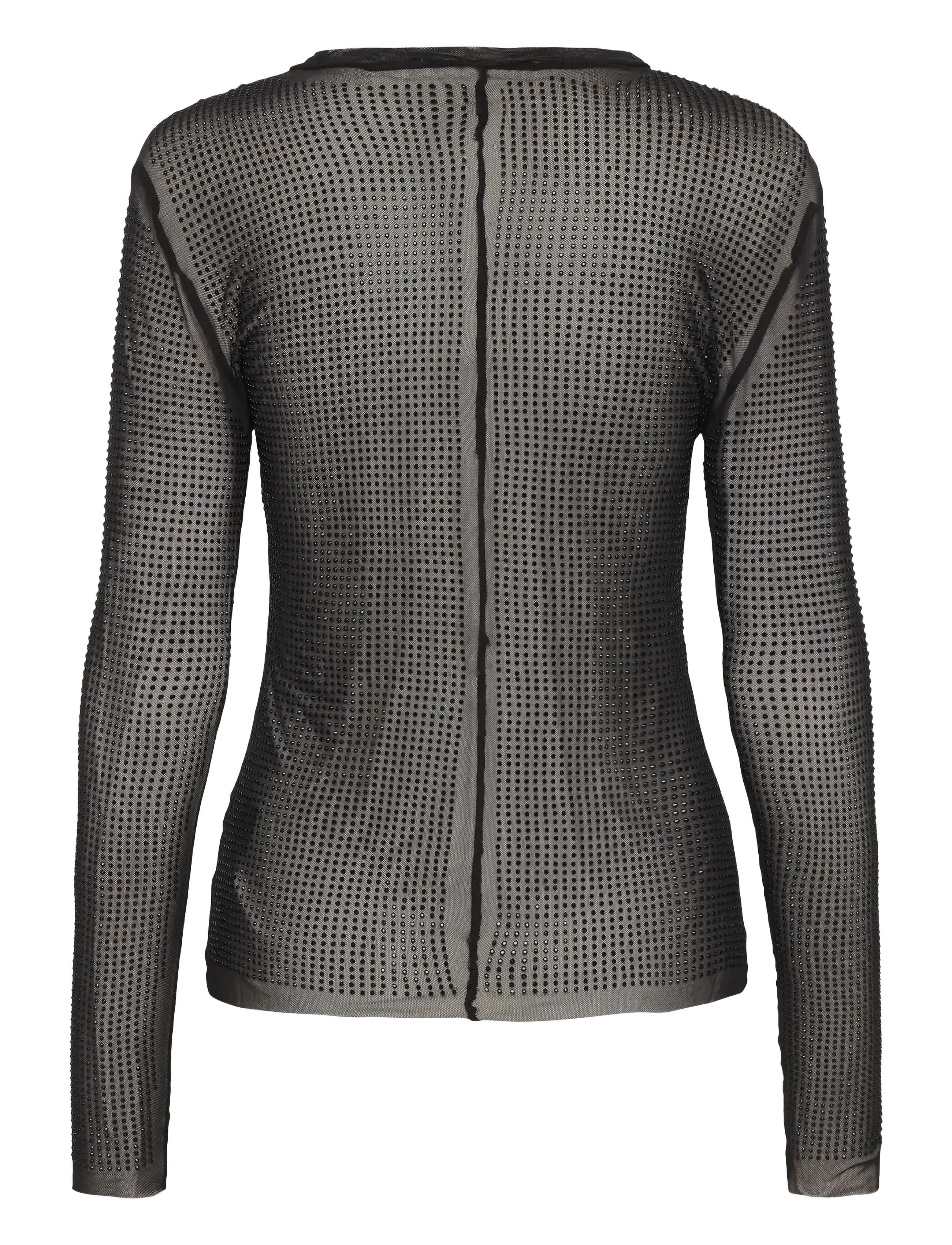 Gestuz - GZkareen top - long-sleeved tops - black - 2