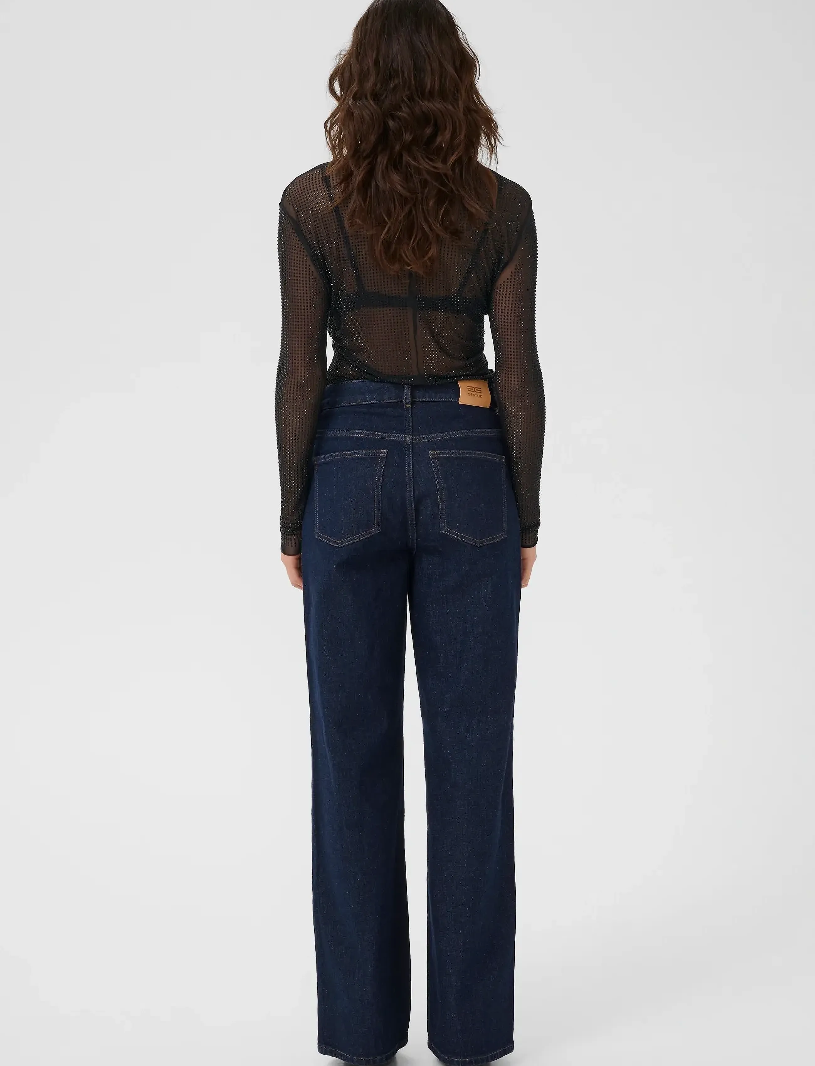 Gestuz - GZkareen top - long-sleeved tops - black - 4