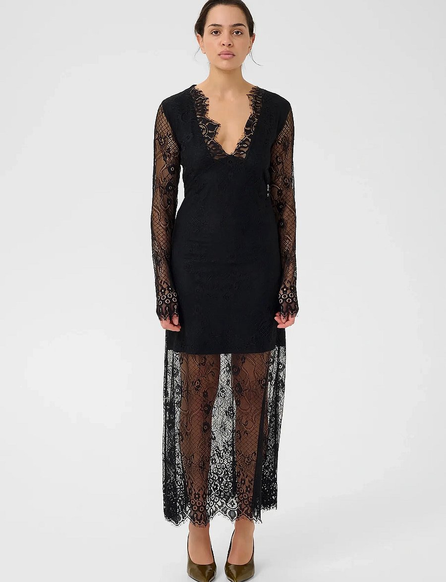Gestuz - GZliani dress - pitsimekot - black - 3