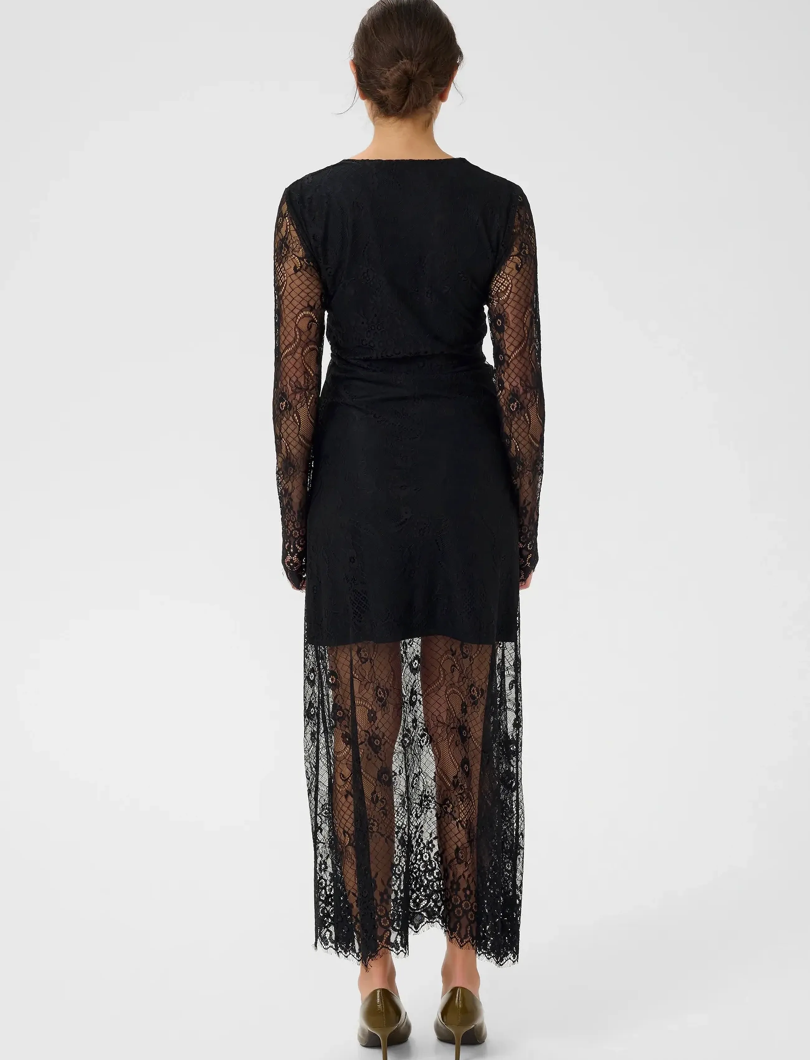 Gestuz - GZliani dress - spitzenkleider - black - 4