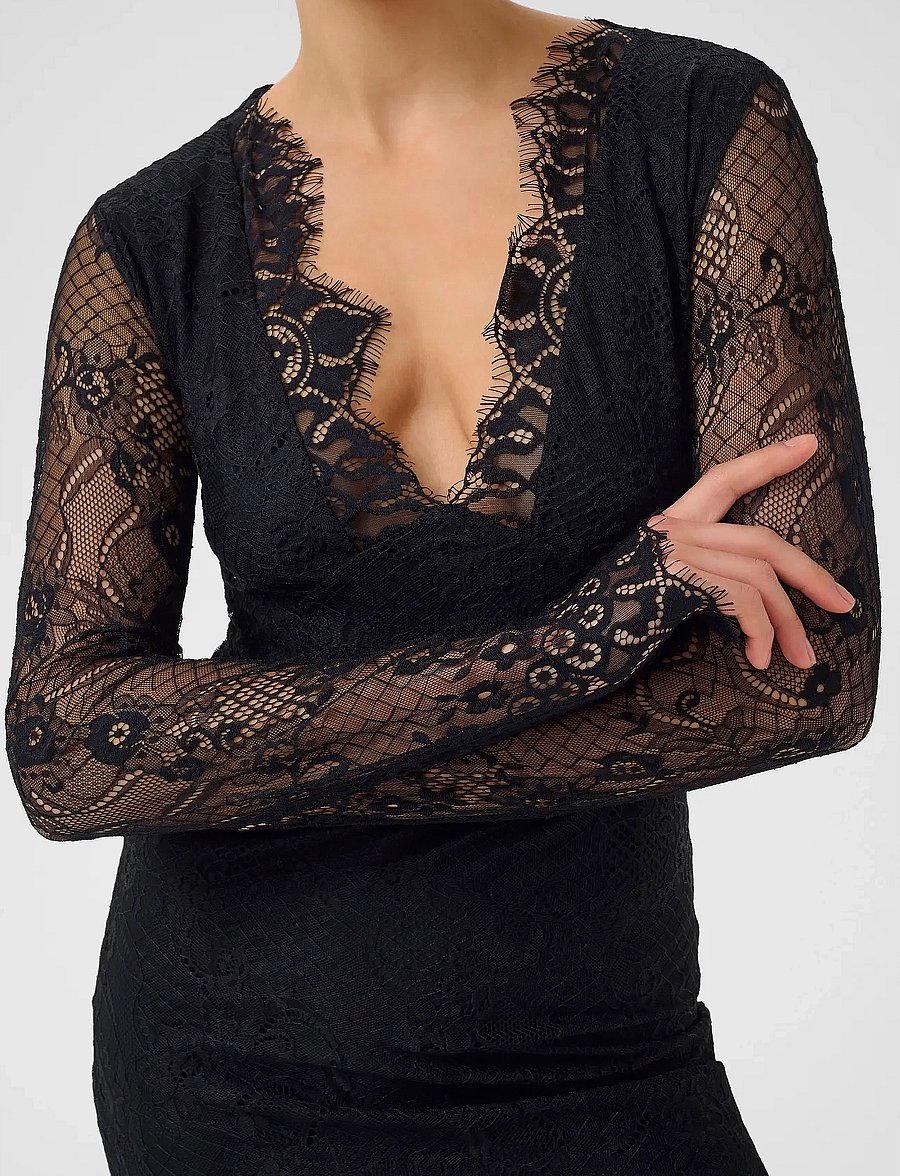 Gestuz - GZliani dress - pitsimekot - black - 5