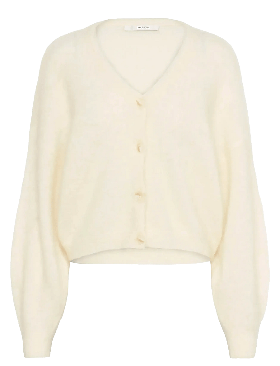 Gestuz - GZdebbie cardigan - cardigans - egret - 1