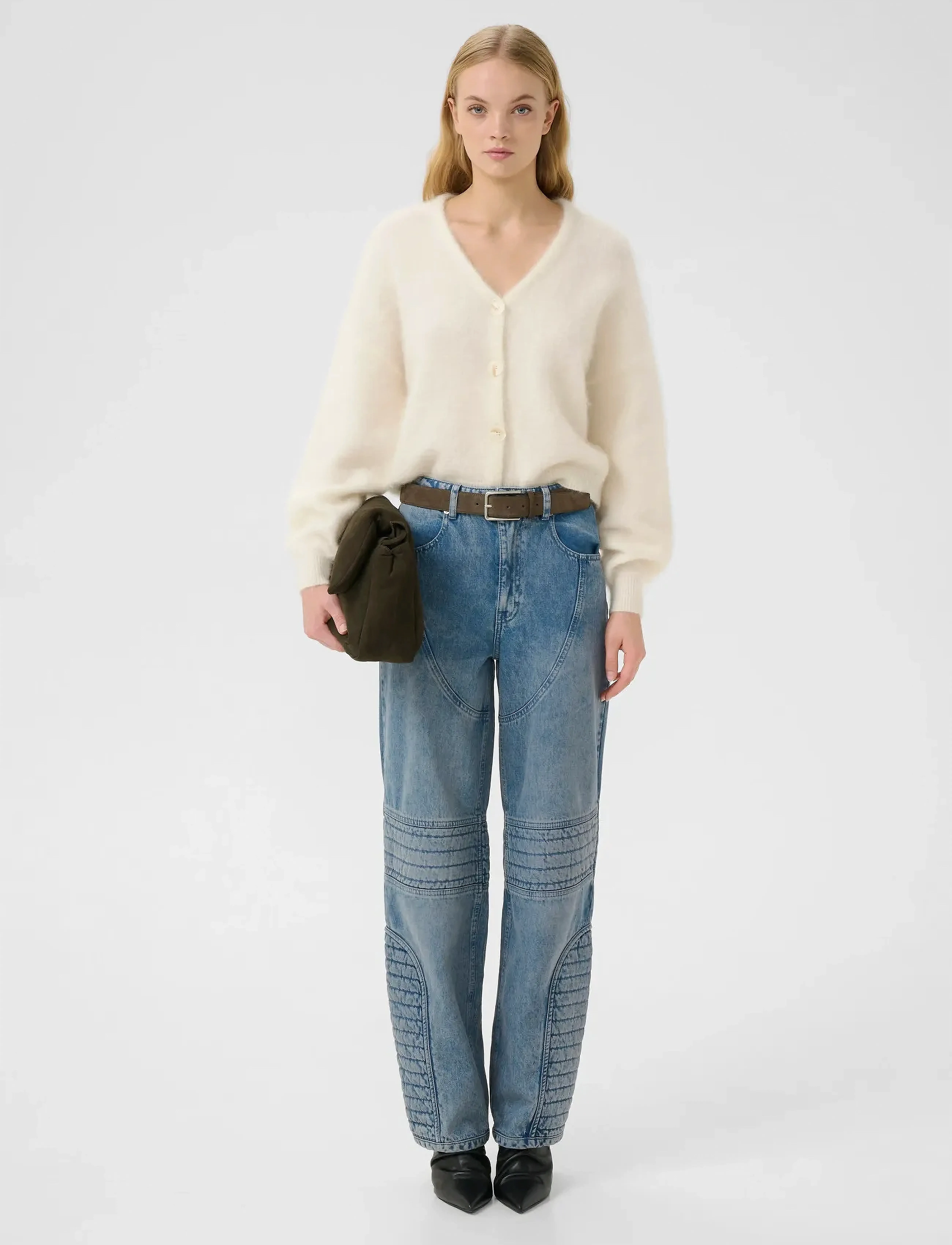 Gestuz - GZdebbie cardigan - cardigans - egret - 3