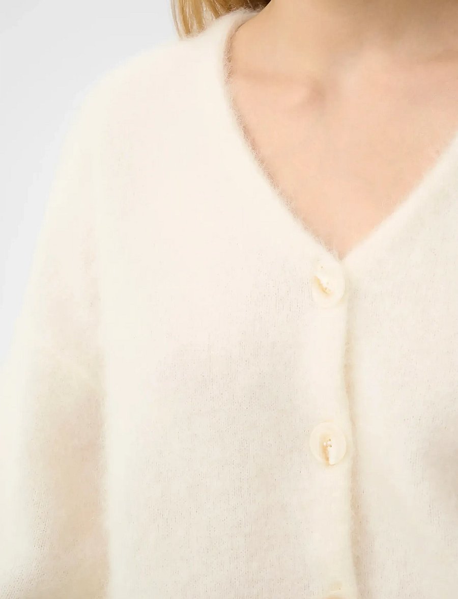 Gestuz - GZdebbie cardigan - cardigans - egret - 5