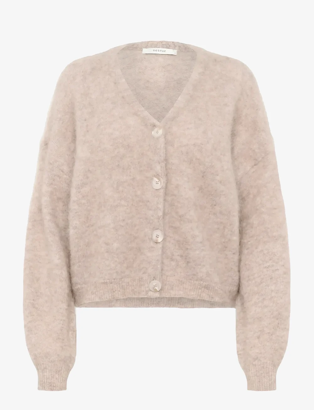 Gestuz - GZdebbie cardigan - cardigans - warm sand melange - 1