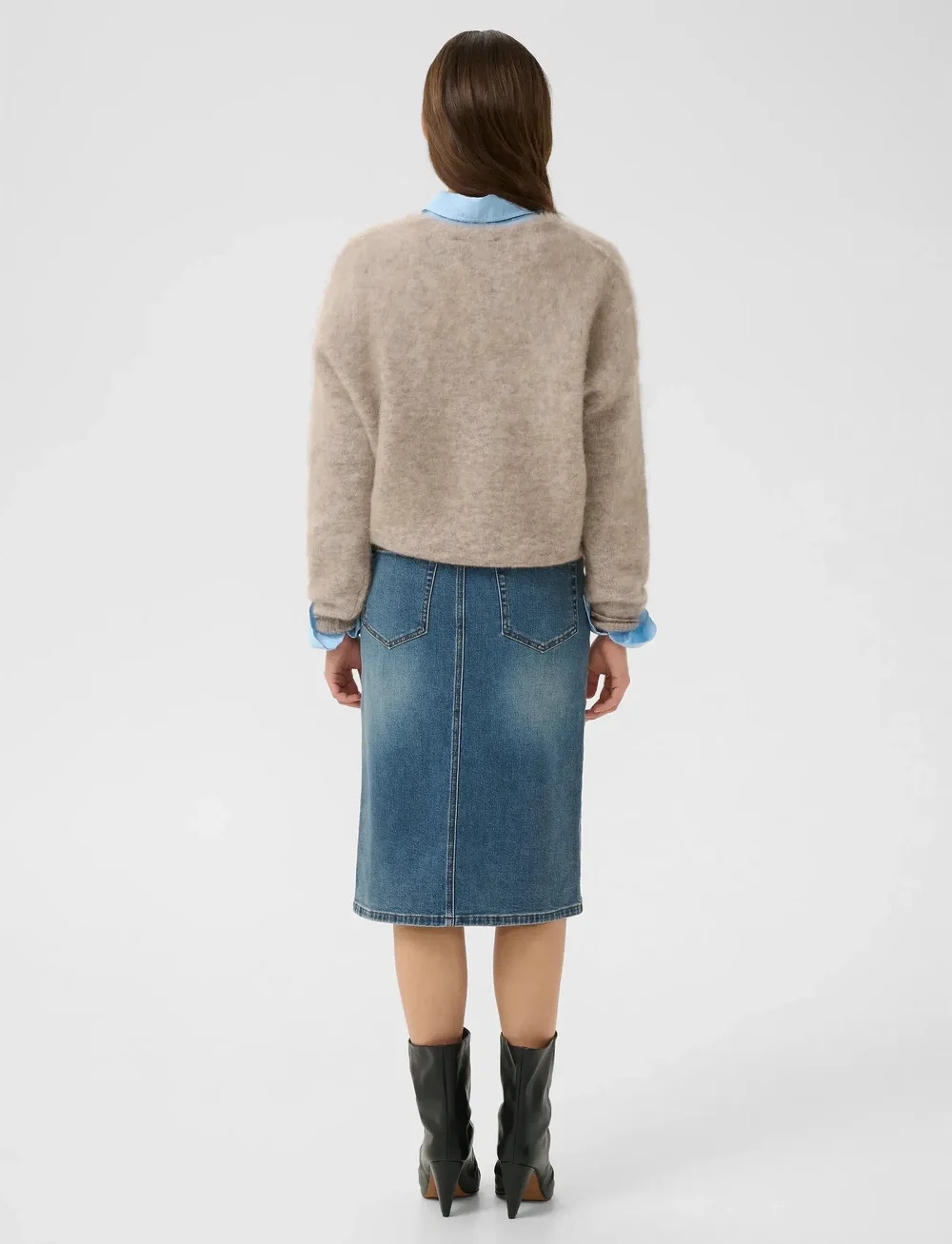 Gestuz - GZdebbie cardigan - cardigans - warm sand melange - 4