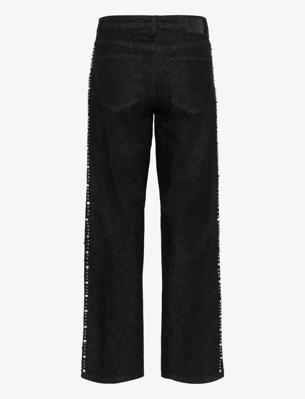 Gestuz - GZleei HW wide jeans - wide leg jeans - black - 2