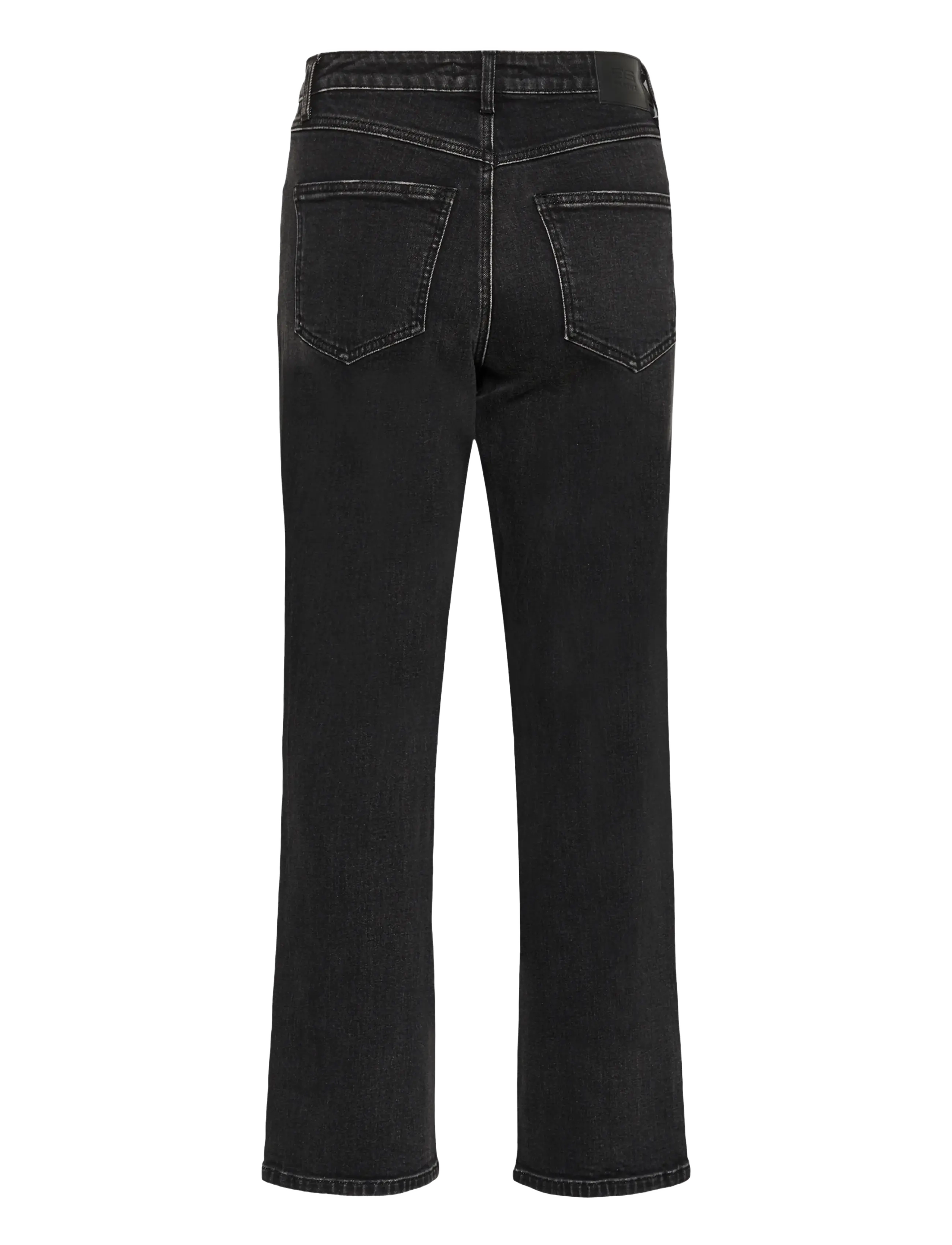 Gestuz - GZjade HW straight jeans NOOS - raka jeans - washed dark black - 1