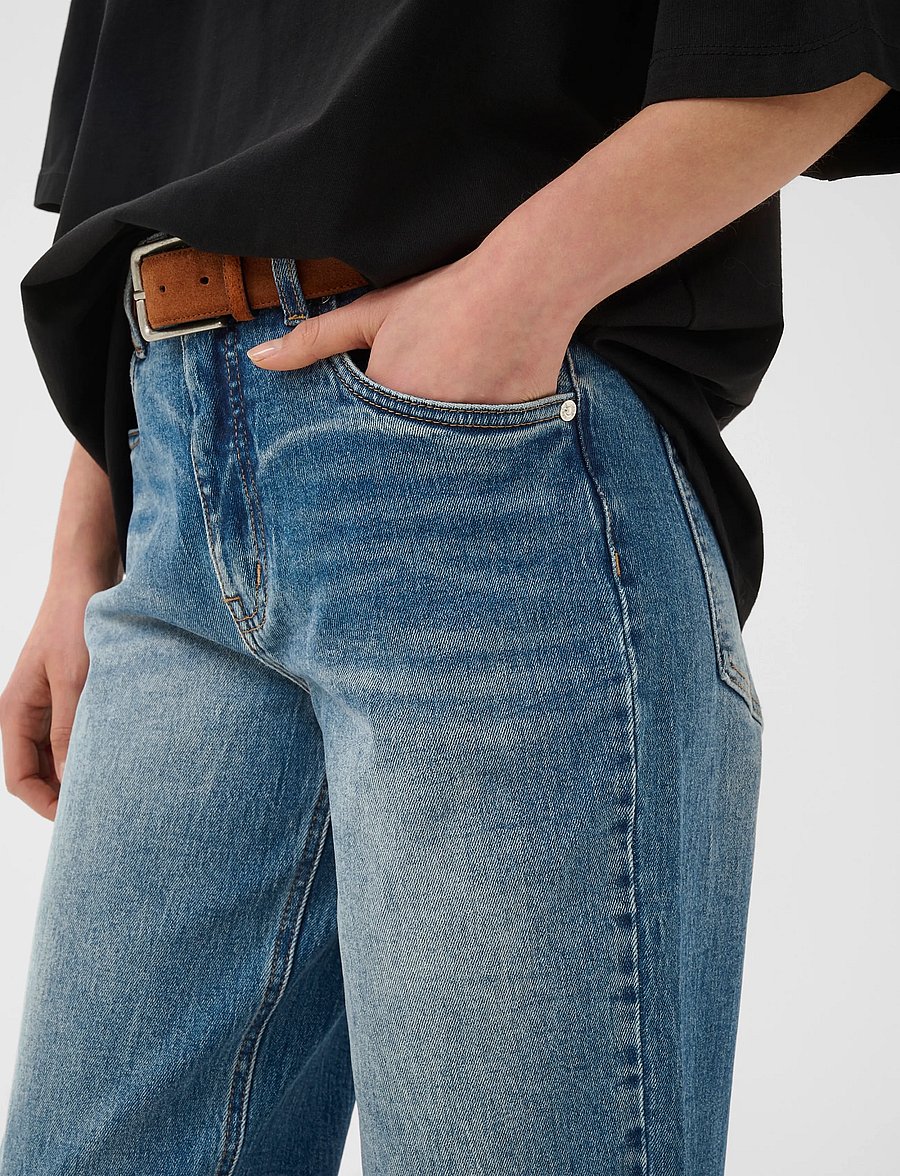 Gestuz - GZjade HW straight jeans NOOS - gerade jeans - washed mid blue - 5