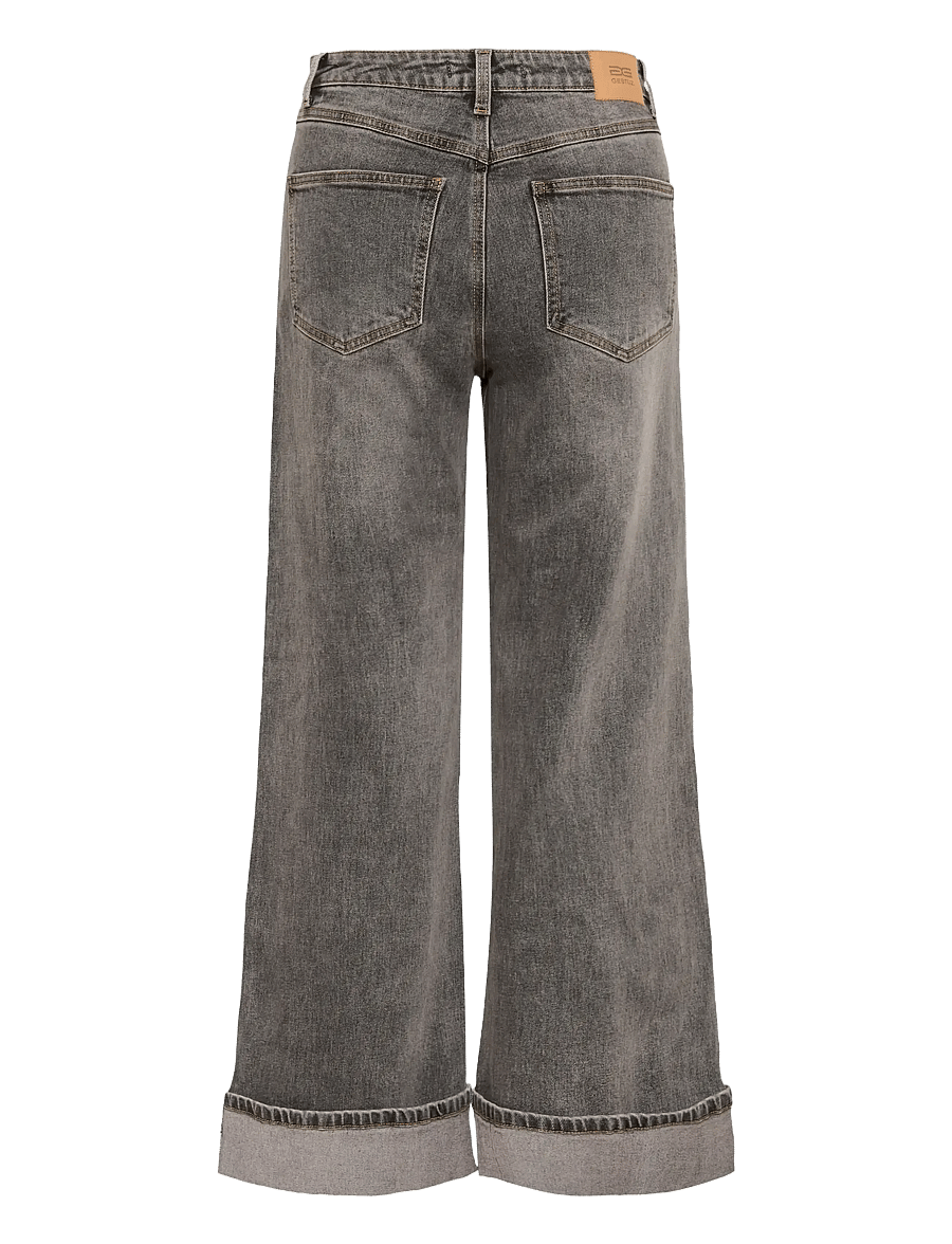 Gestuz - GZsara HW wide jeans NOOS - wide leg jeans - washed light grey - 2