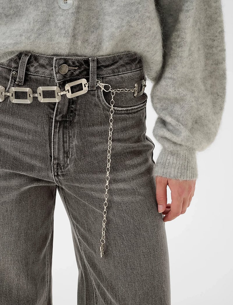 Gestuz - GZsara HW wide jeans NOOS - vida jeans - washed light grey - 5