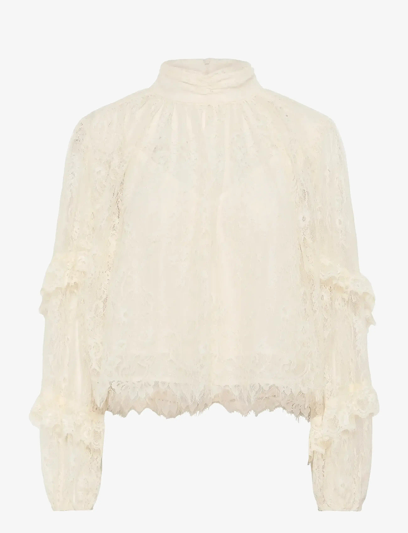 Gestuz - GZlami blouse - langärmlige blusen - egret - 1