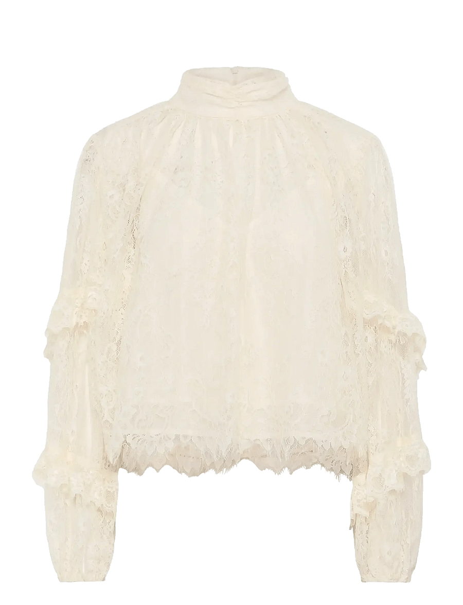 Gestuz - GZlami blouse - pitkähihaiset puserot - egret - 1