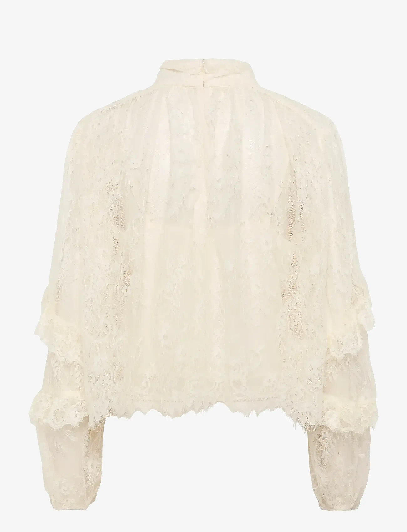 Gestuz - GZlami blouse - langärmlige blusen - egret - 2