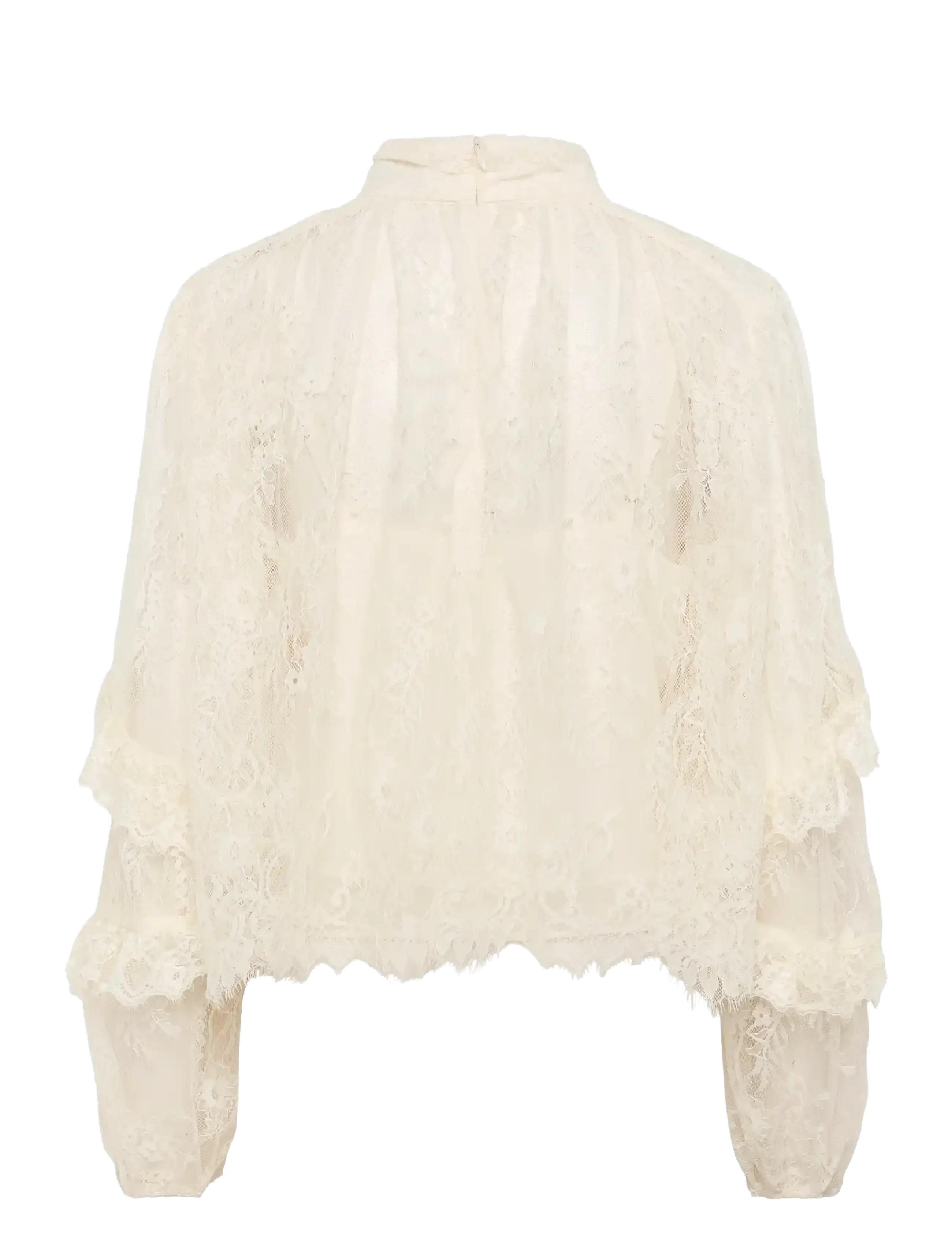 Gestuz - GZlami blouse - blūzes ar garām piedurknēm - egret - 2