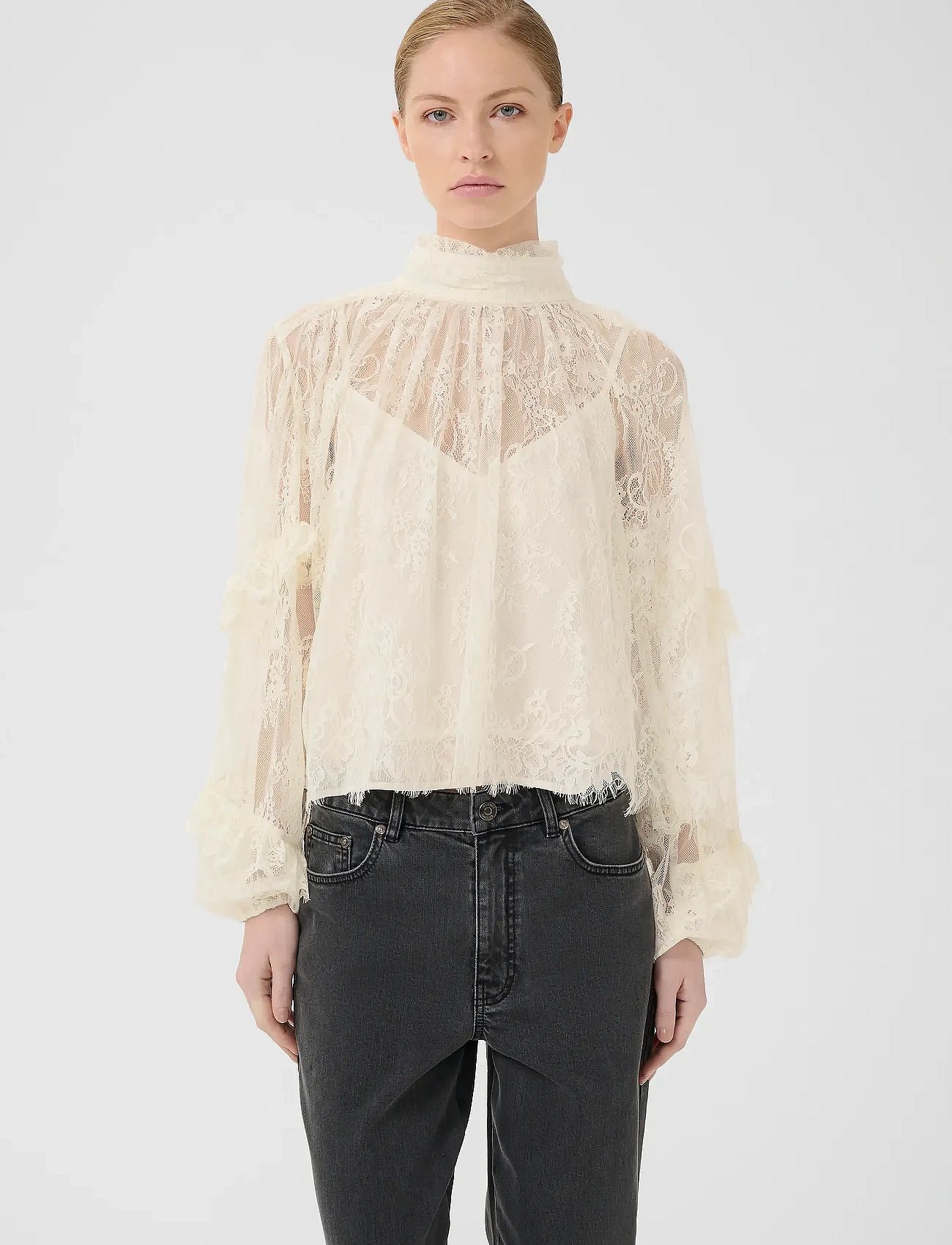 GZlami blouse - EGRET