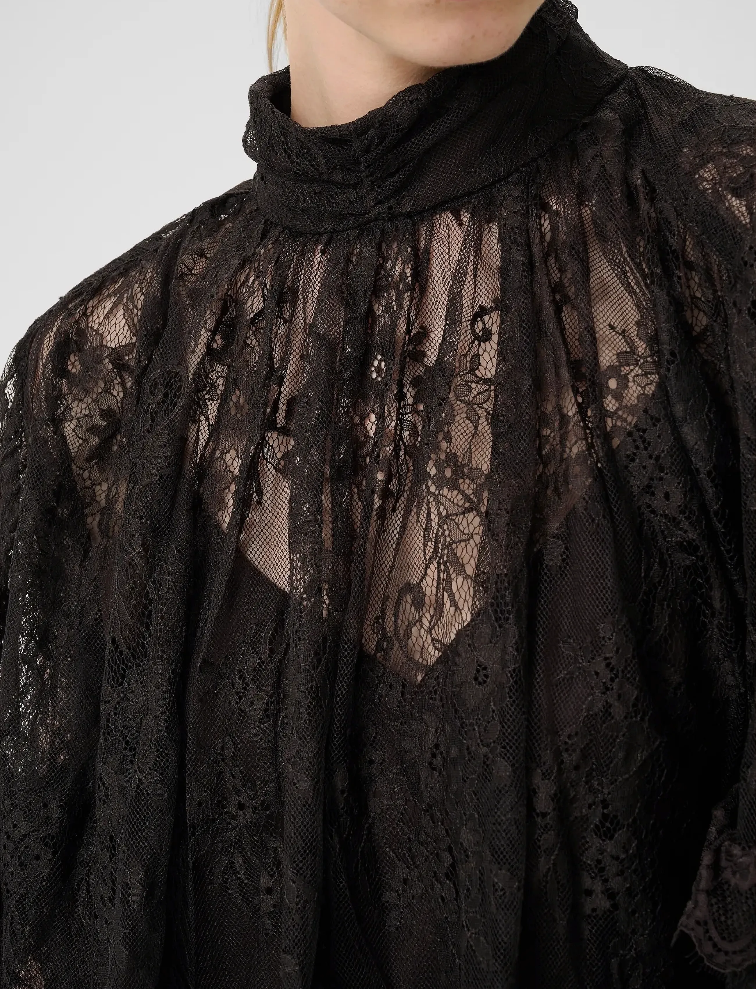 Gestuz - GZlami blouse - langärmelige blusen - ganache - 5