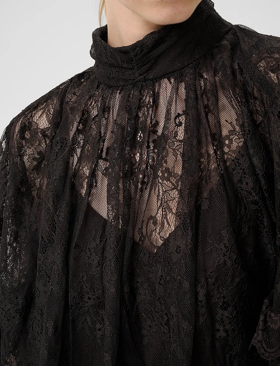 Gestuz - GZlami blouse - blouses à manches longues - ganache - 5
