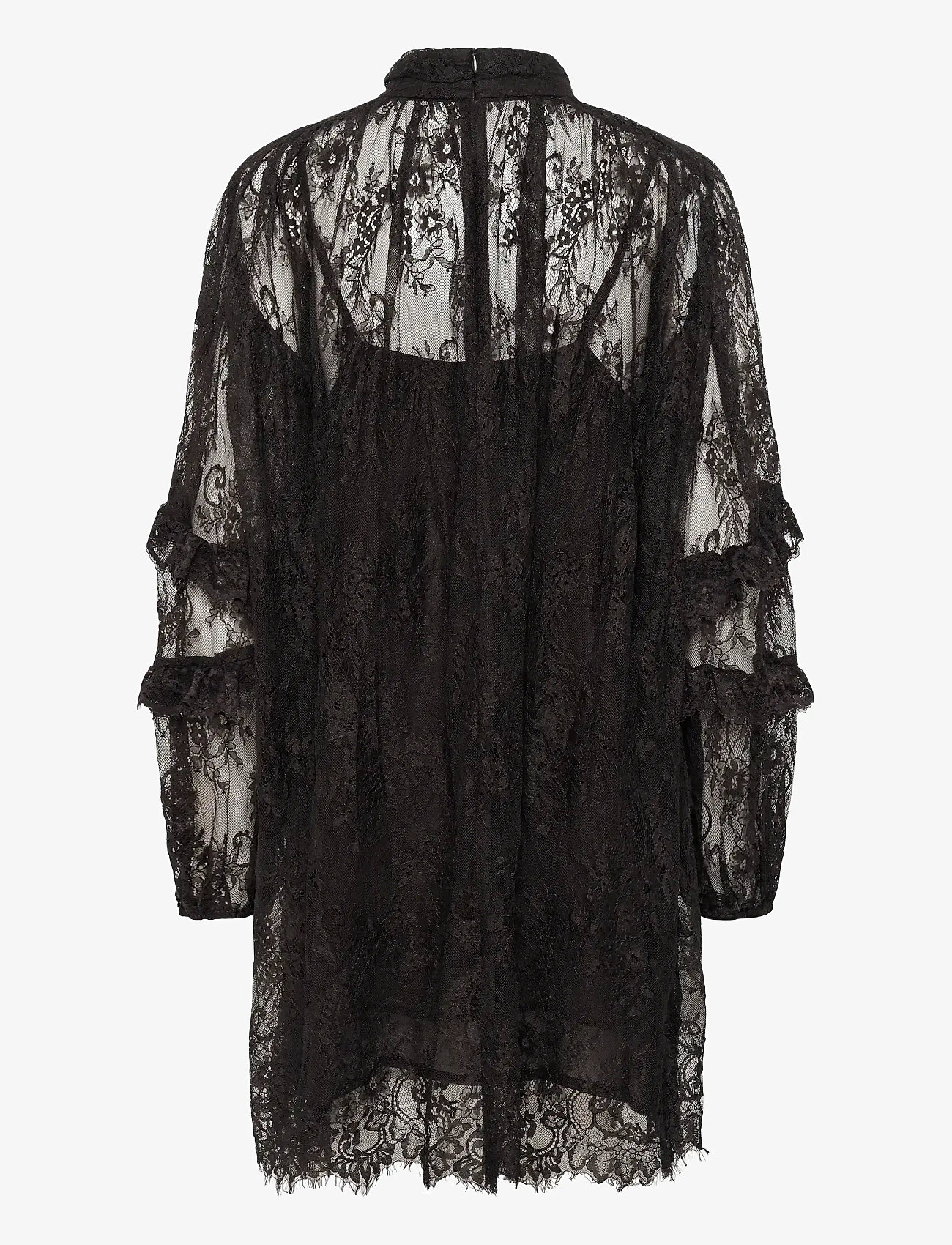 Gestuz - GZlami dress - spetsklänningar - ganache - 2