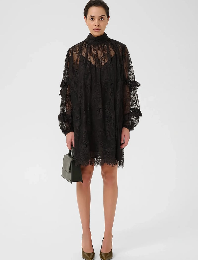 Gestuz - GZlami dress - lace dresses - ganache - 3