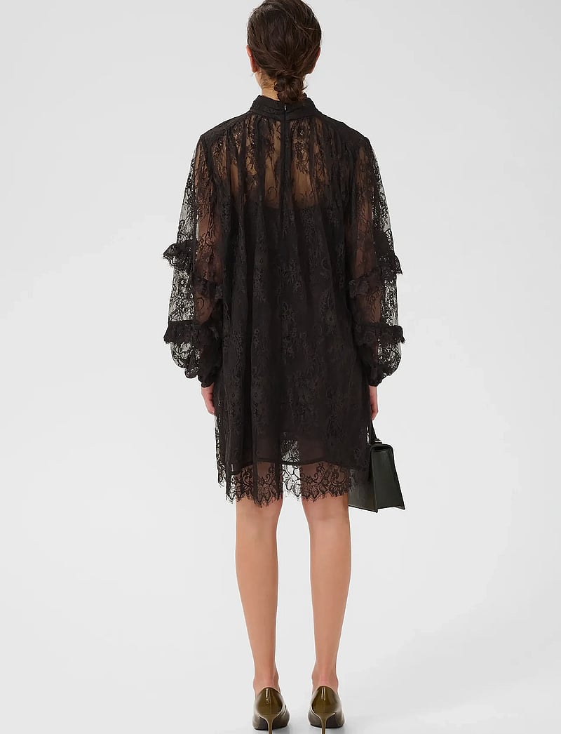 Gestuz - GZlami dress - lace dresses - ganache - 4