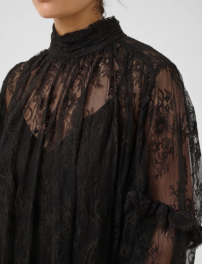 Gestuz - GZlami dress - lace dresses - ganache - 5