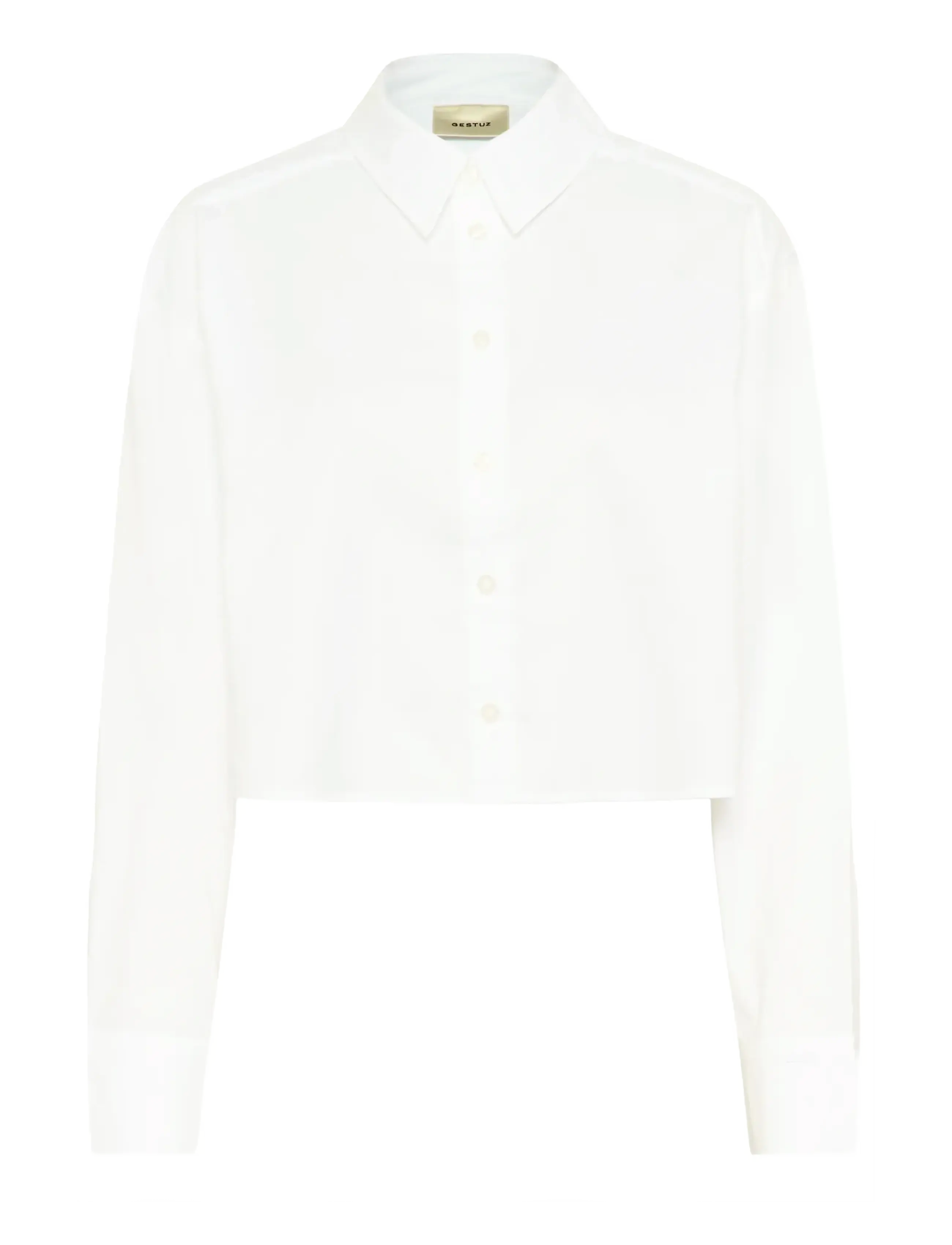 Gestuz GZyork short shirt NOOS - Tøj - BRIGHT WHITE / white