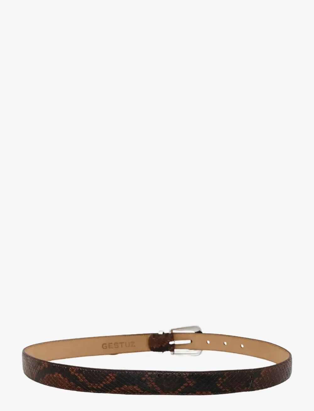 Gestuz - GZfilua belt - mode trends - brown snake - 1