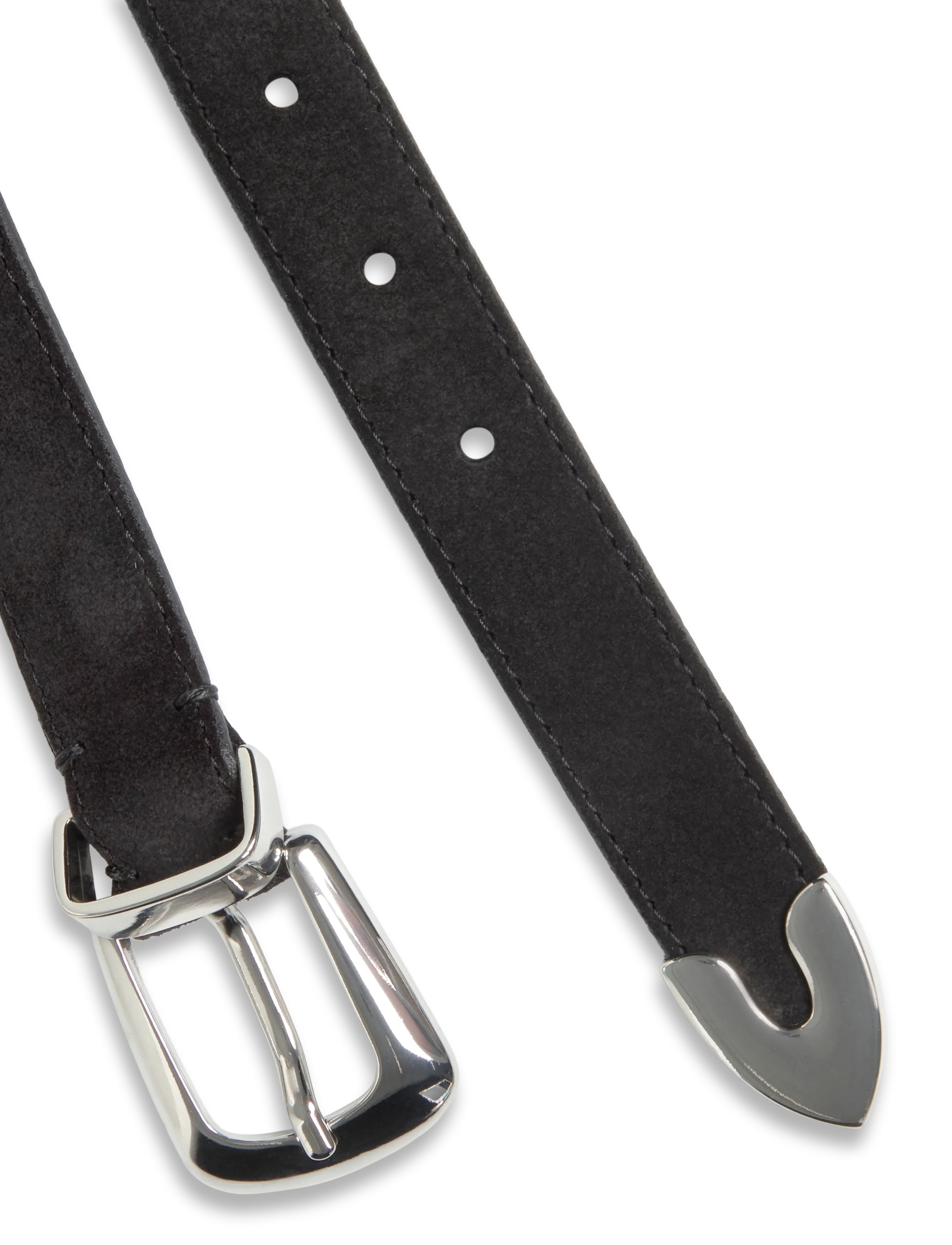 Gestuz - GZfilua suede belt NOOS - nahkrihmad - black - 1