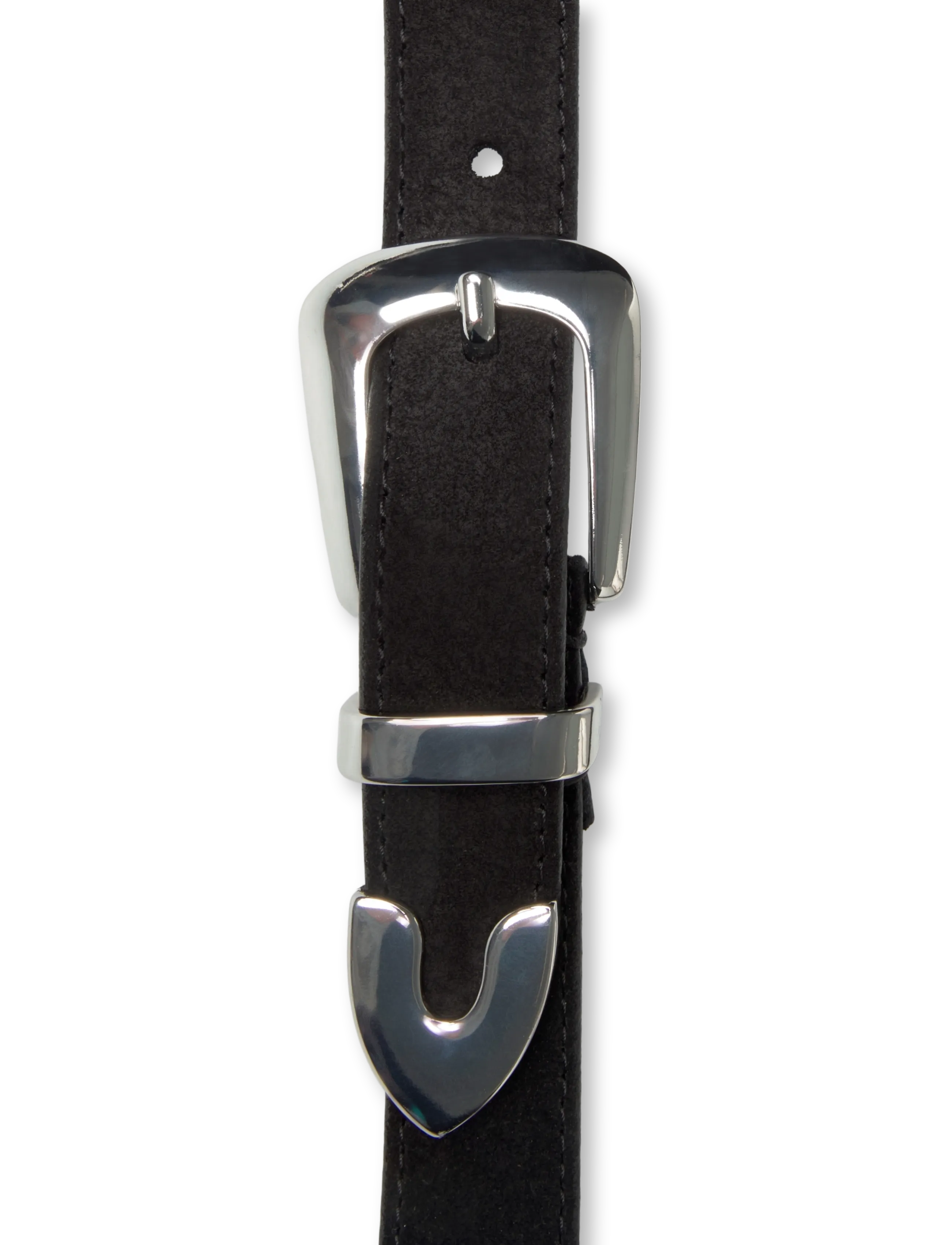 Gestuz - GZfilua suede belt NOOS - nahkrihmad - black - 2