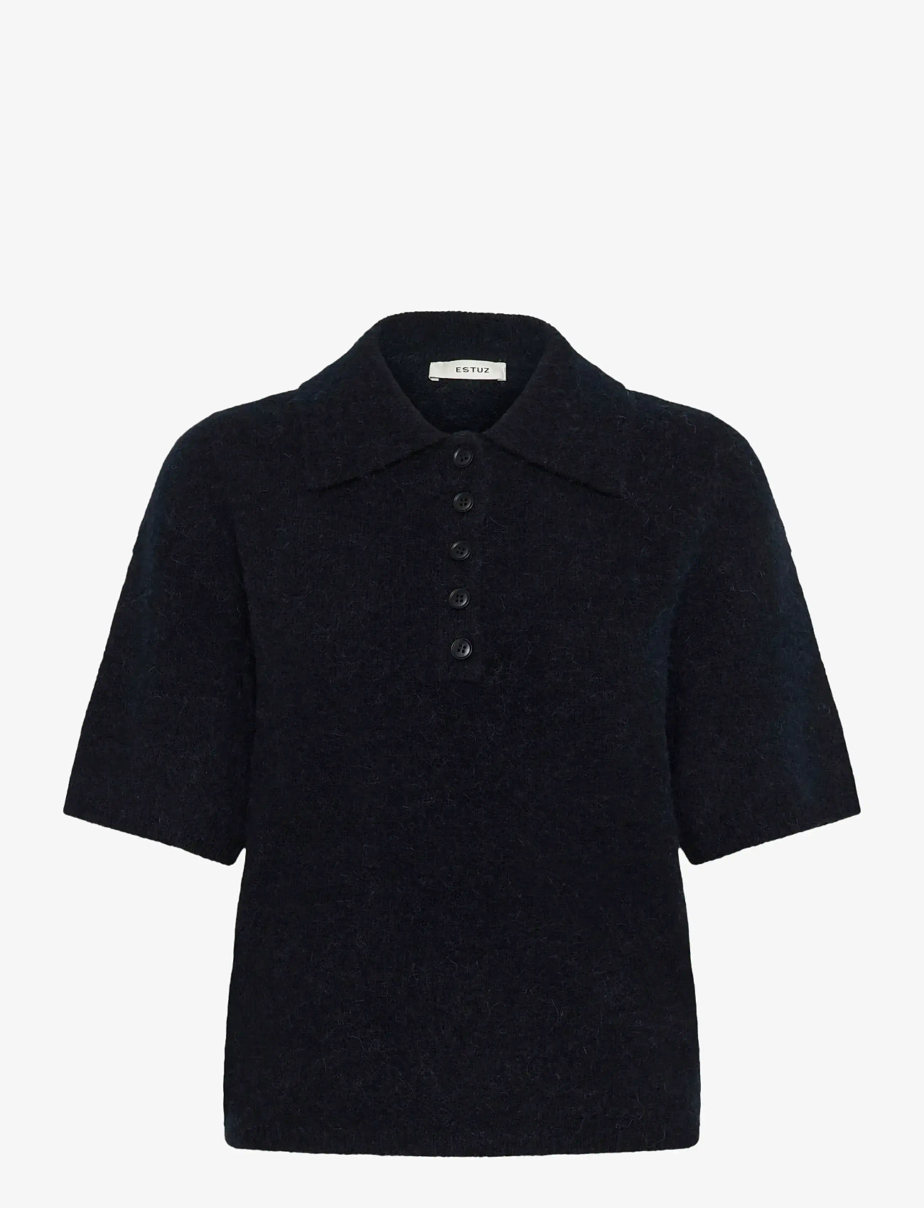 Gestuz - GZalpha ss polo pullover - herbstliche kleidung - skycaptain mÉlange - 1