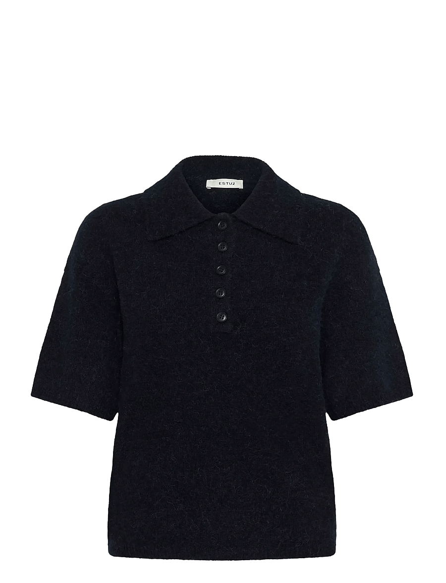 Gestuz - GZalpha ss polo pullover - pullover - skycaptain mÉlange - 1