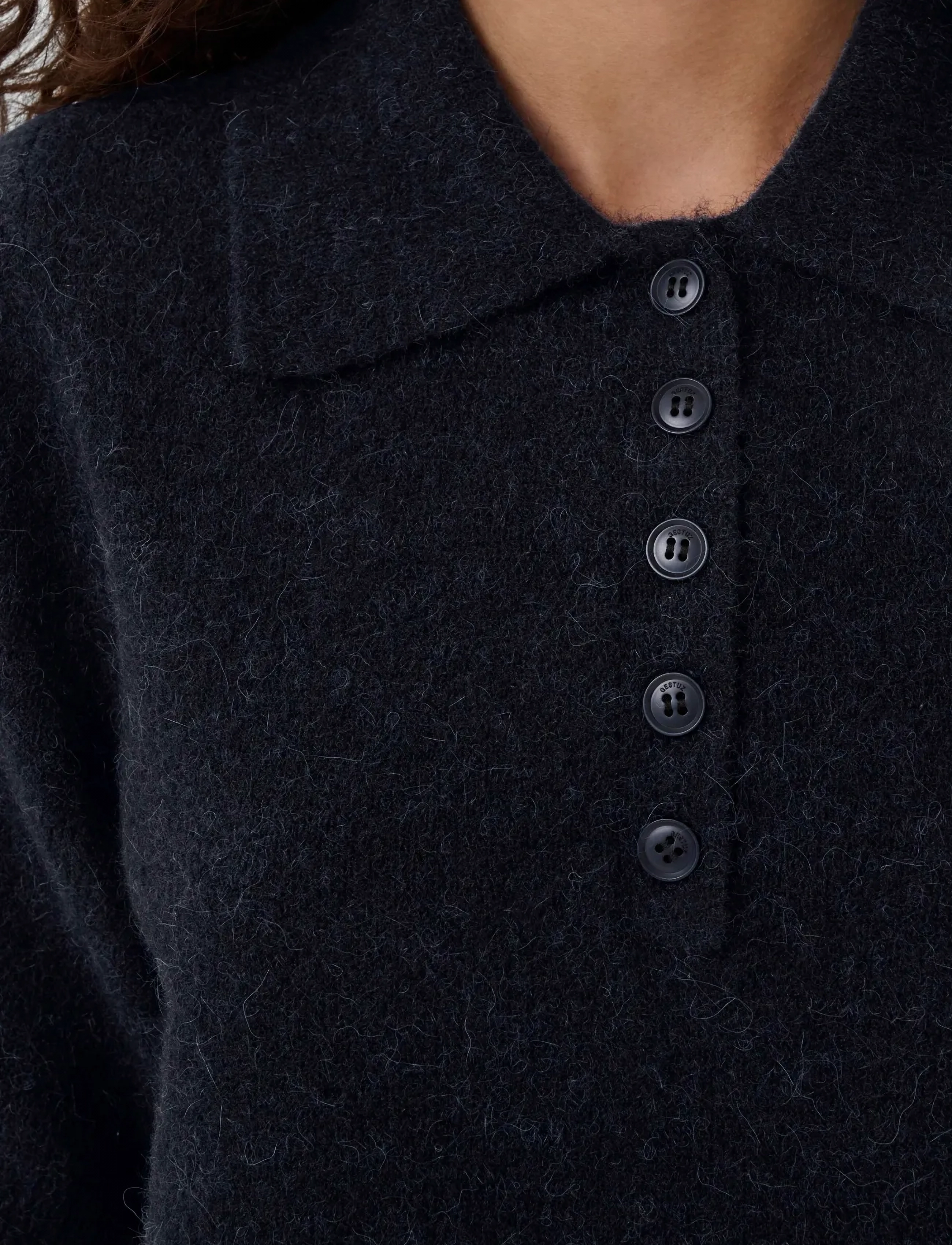 Gestuz Gzalpha Ss Polo Pullover polotröjor dam – bild 5