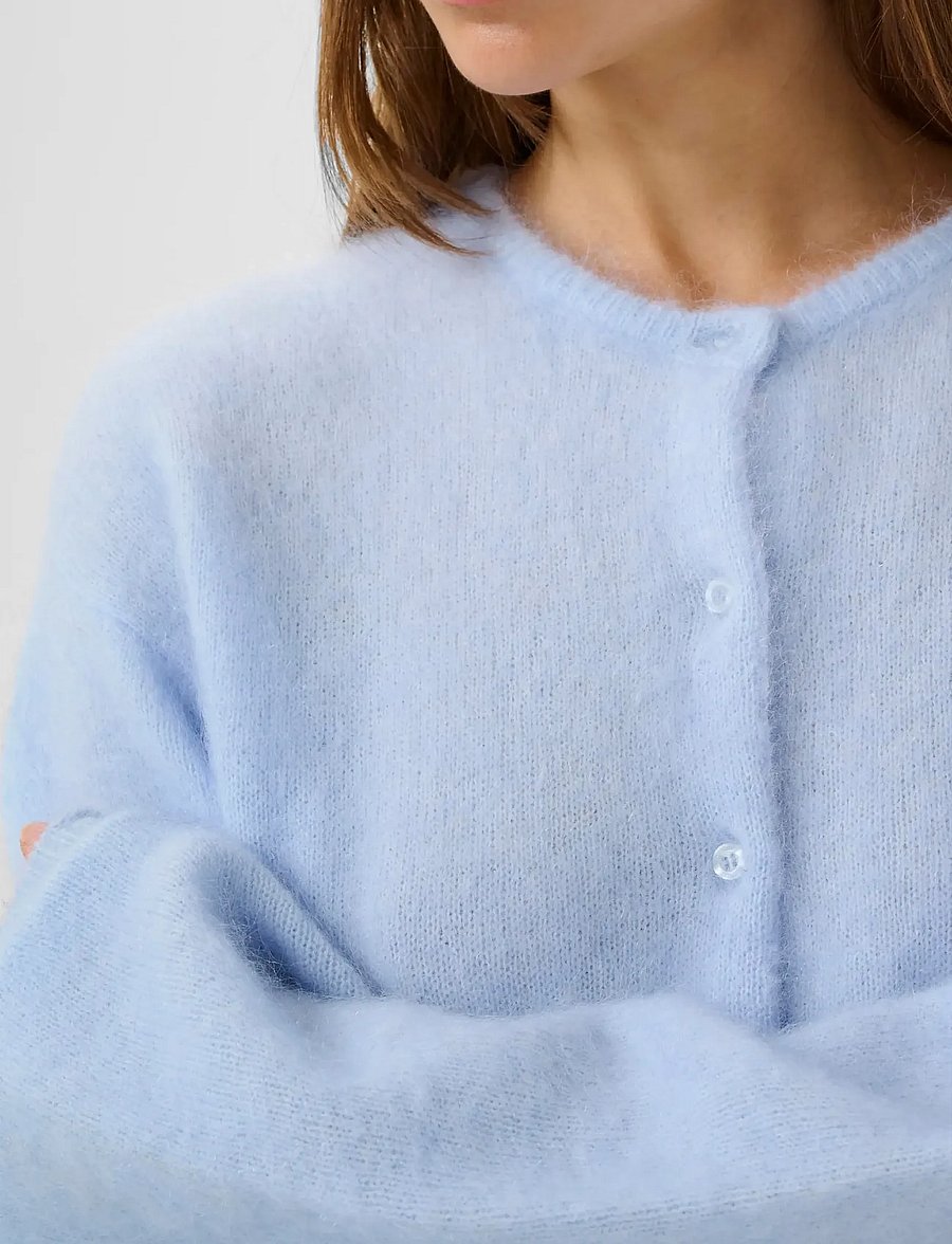 Gestuz - GZdebbie short cardigan - kardiganid - blue finch mÉlange - 5