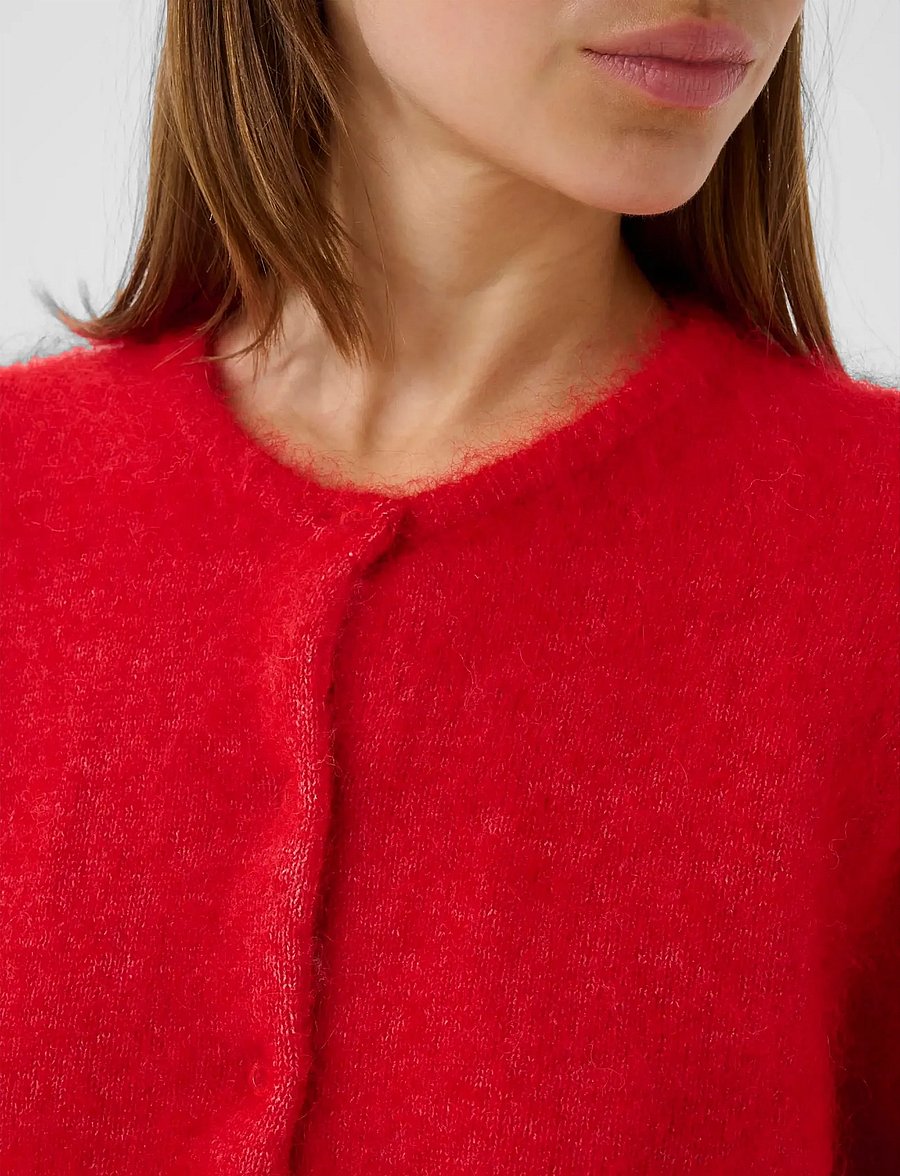 Gestuz - GZdebbie short cardigan - cardigans - postbox mÉlange - 5
