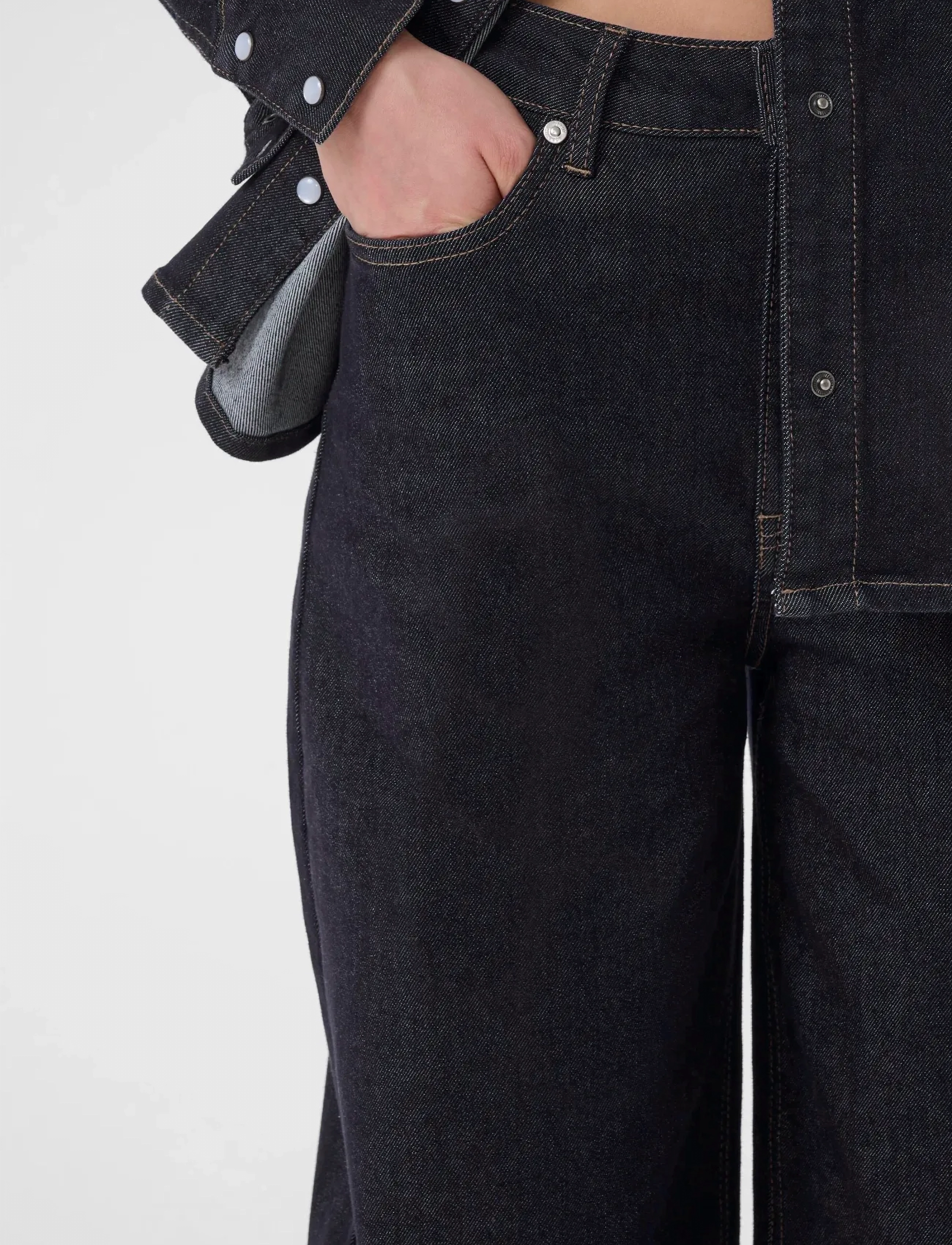 Gestuz - GZmae HW barrel jeans - barrel-farkut - dark blue rinse - 5