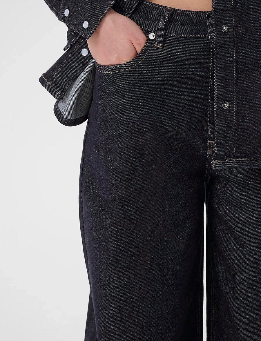 Gestuz - GZmae HW barrel jeans - barrel jeans - dark blue rinse - 5