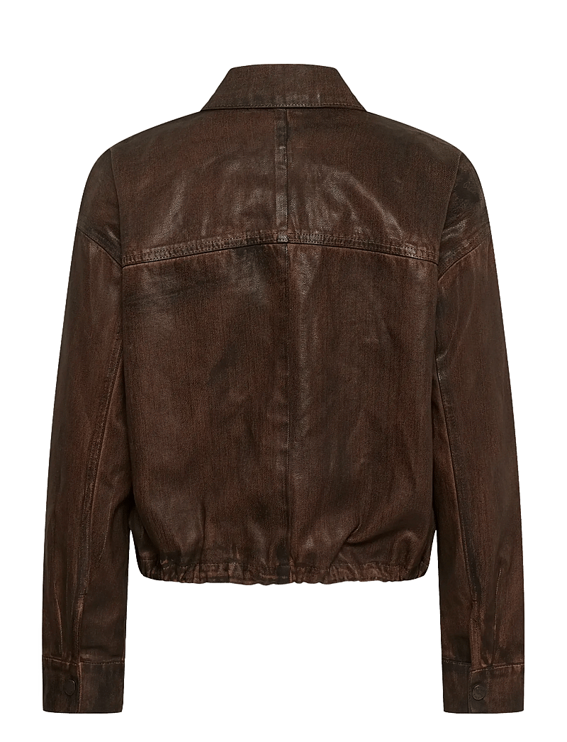 Gestuz - GZcellie denim jacket - jeansjackor - dachshund - 2