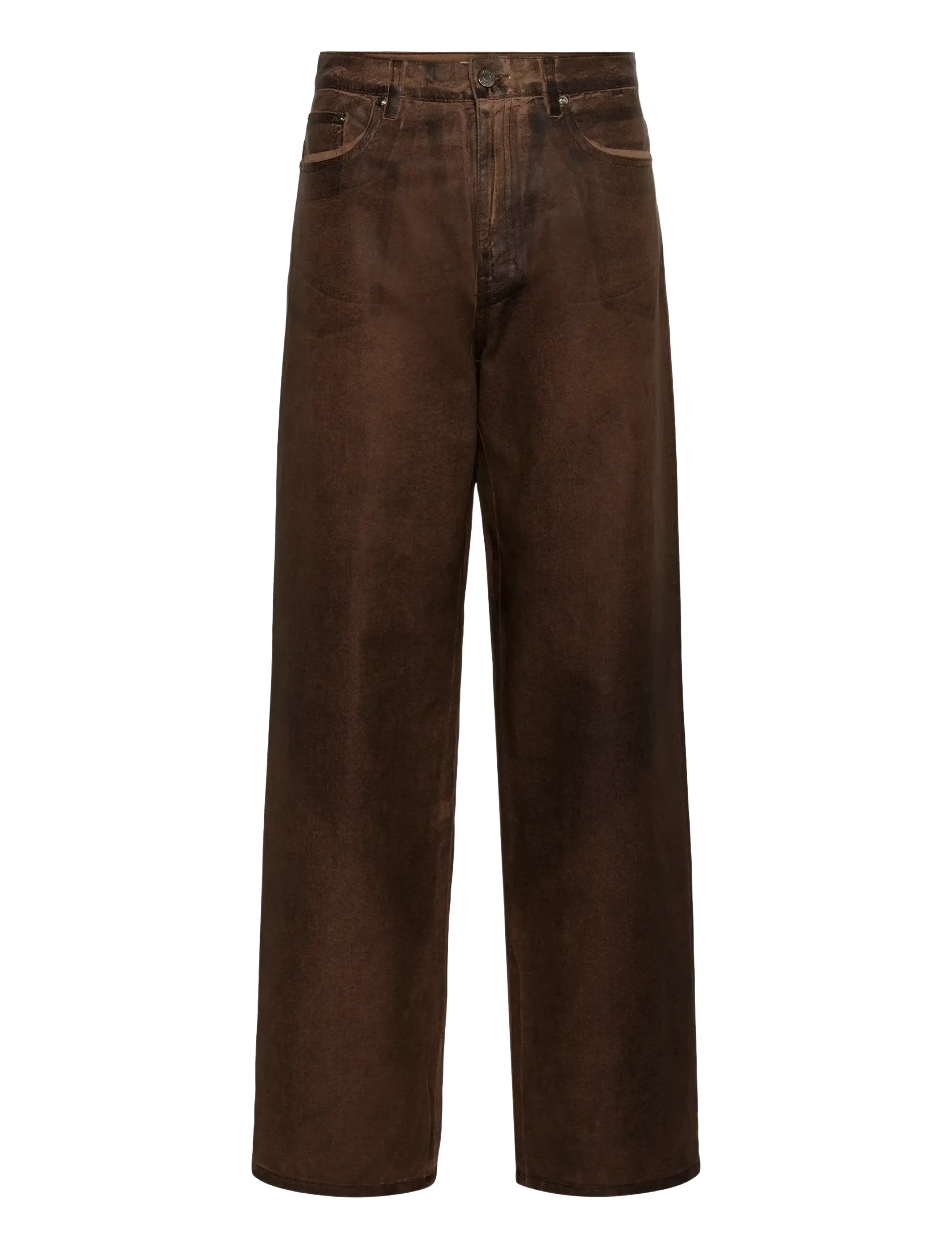 Gestuz GZcellie HW wide jeans - Jeans - DACHSHUND / brown
