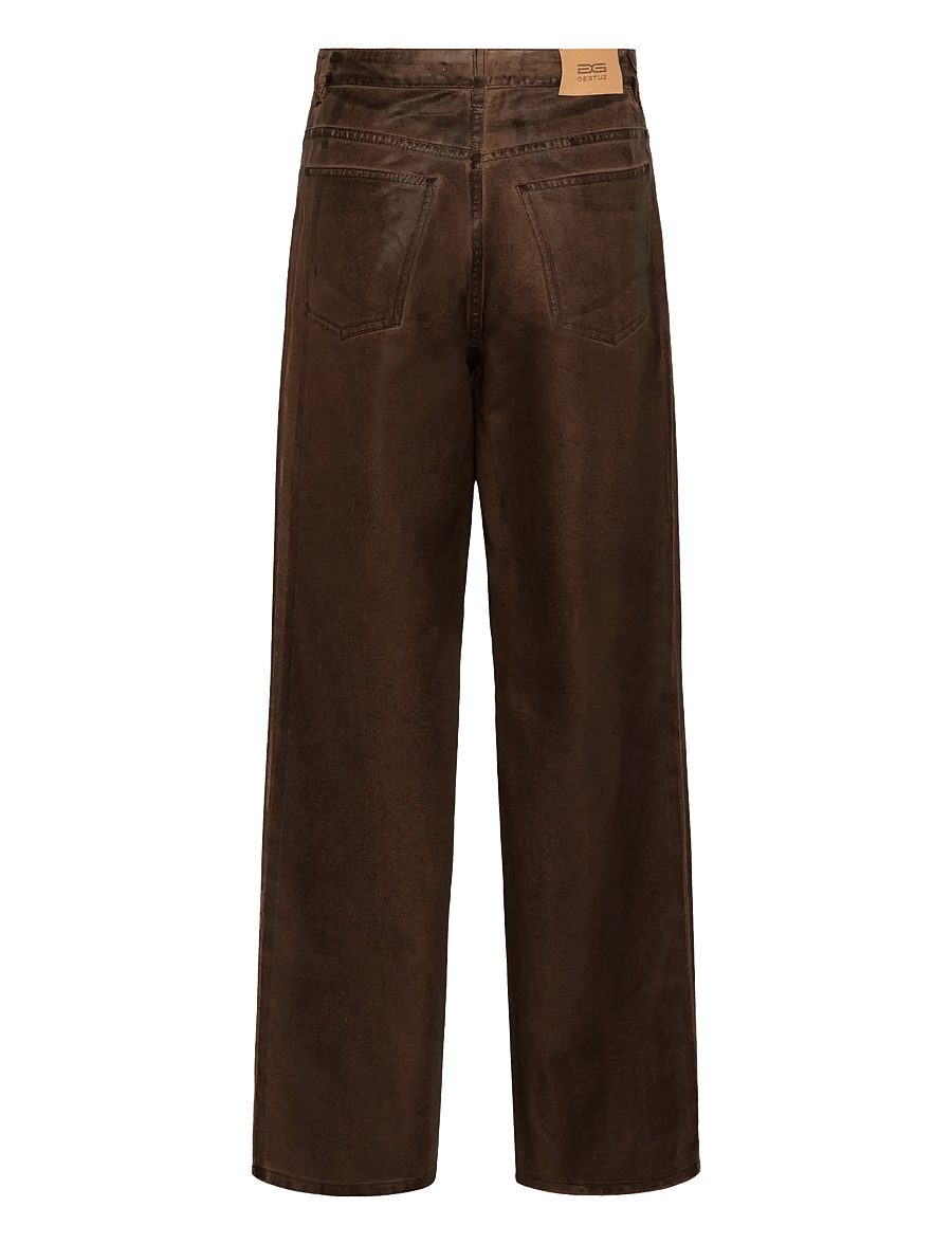 Gestuz - GZcellie HW wide jeans - straight jeans - dachshund - 2