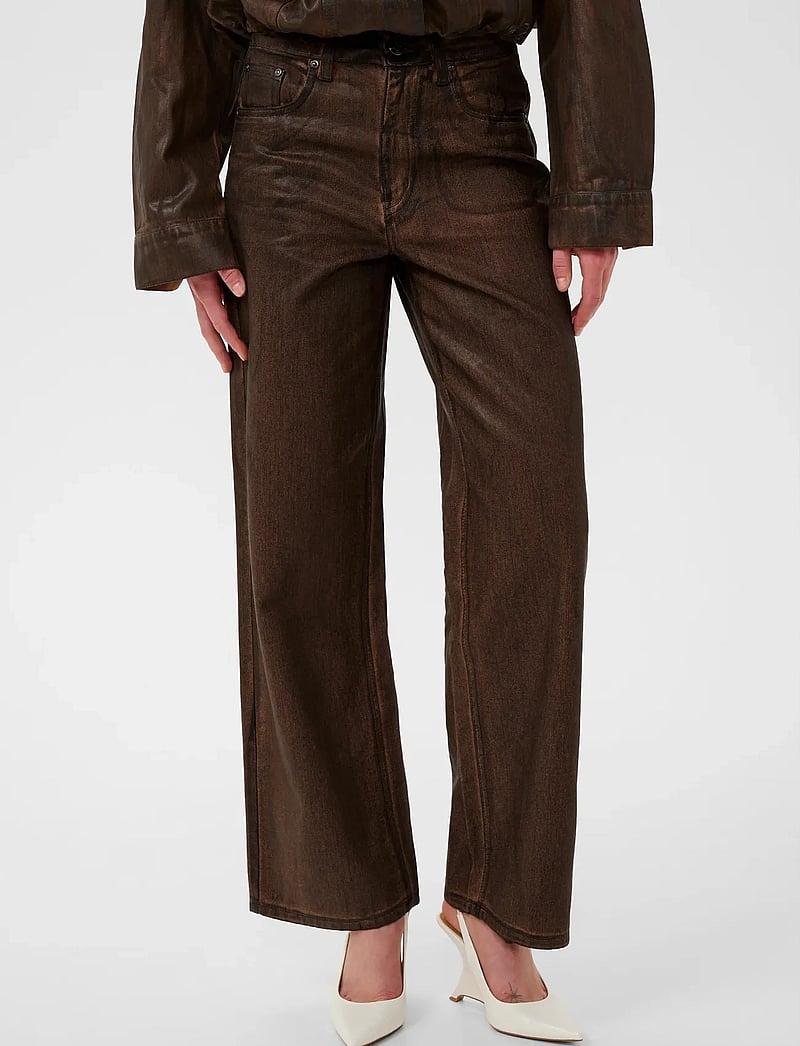 Gestuz - GZcellie HW wide jeans - sirge säärega teksad - dachshund - 5